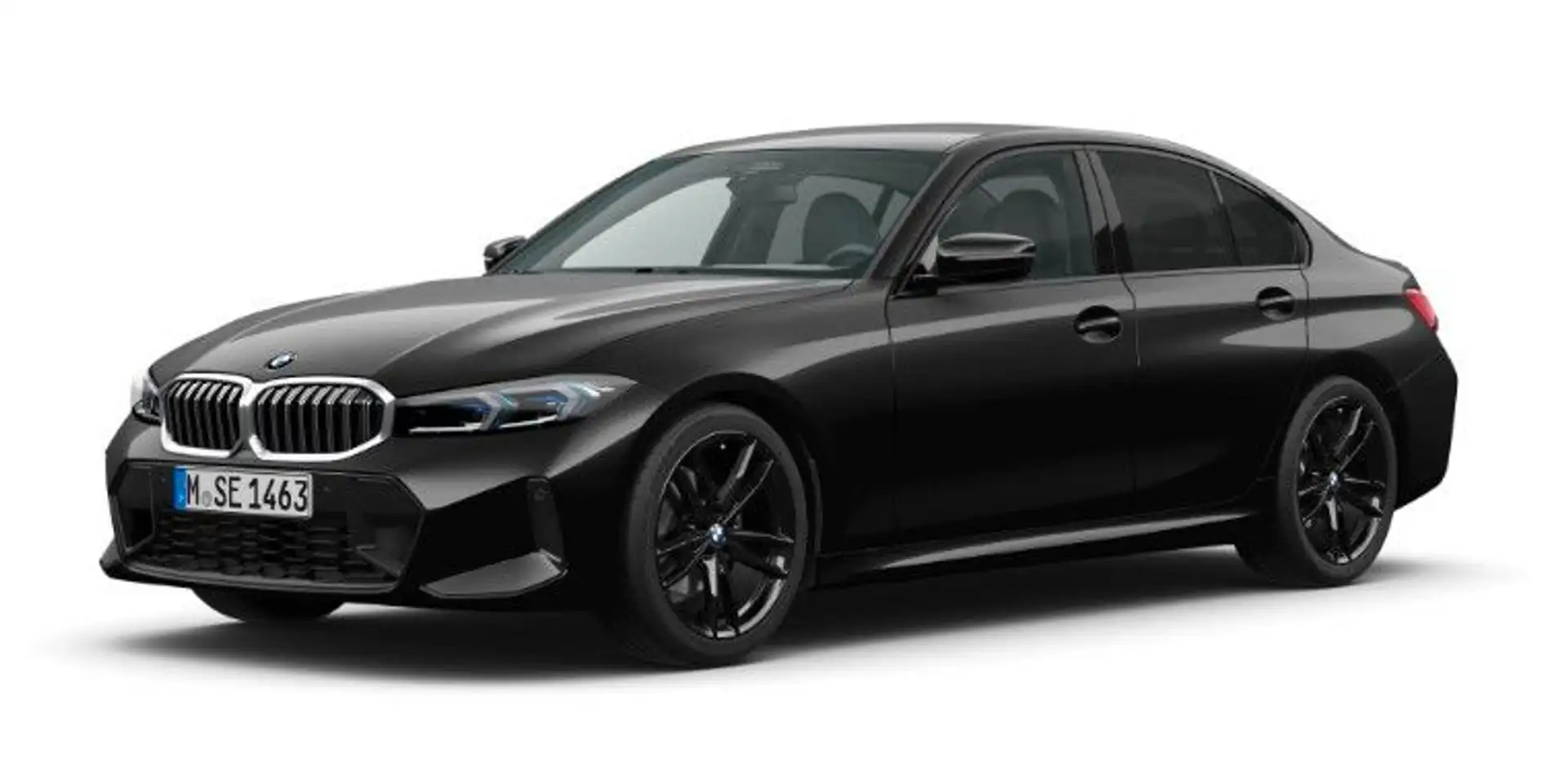 BMW 330 3 Lim. 330 d xDrive M Sport *HUD*INNO*PROF*MEMOR Zwart - 1