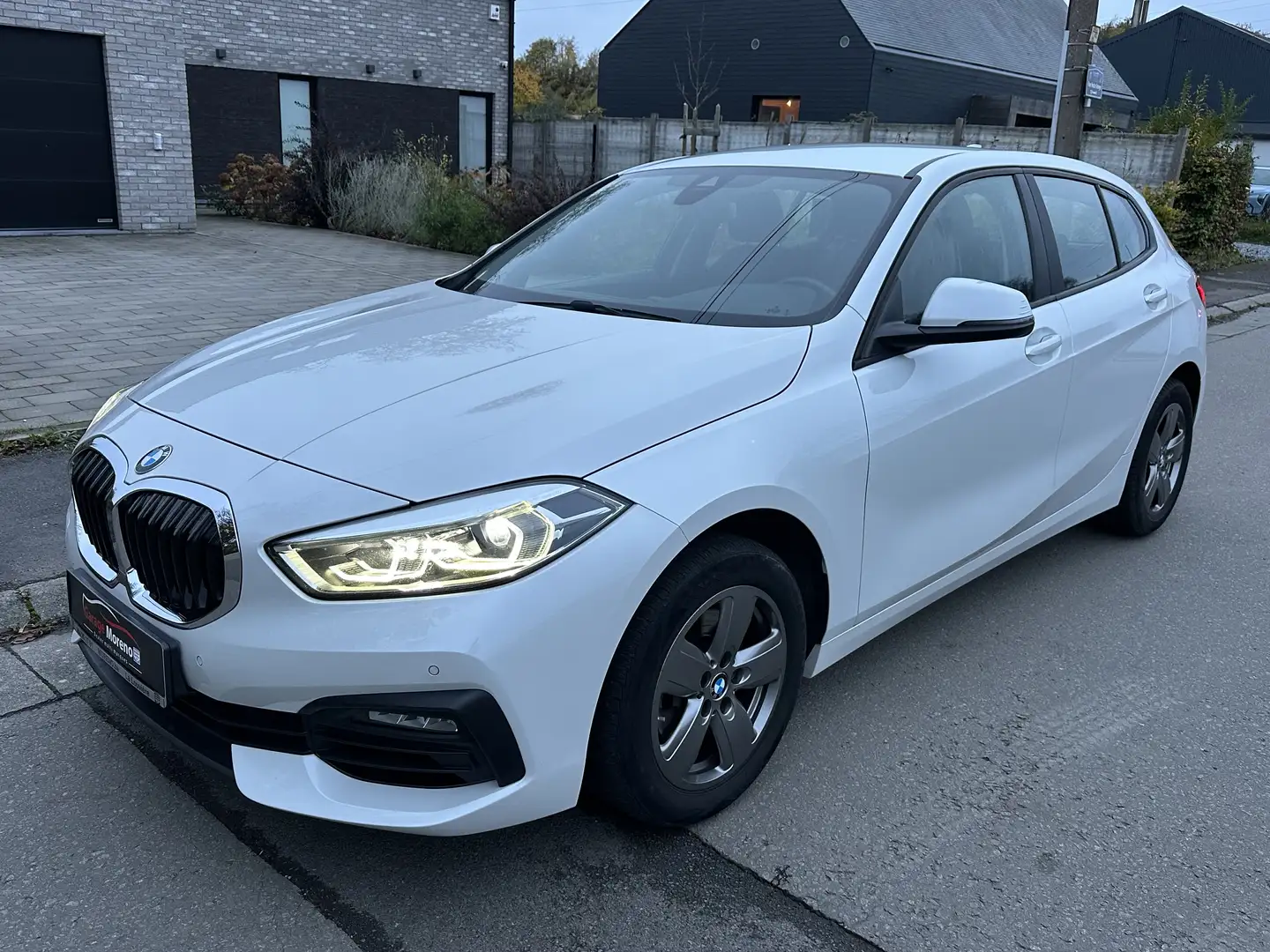 BMW 116 116iA OPF boite auto full options garantie 12 mois Blanc - 1