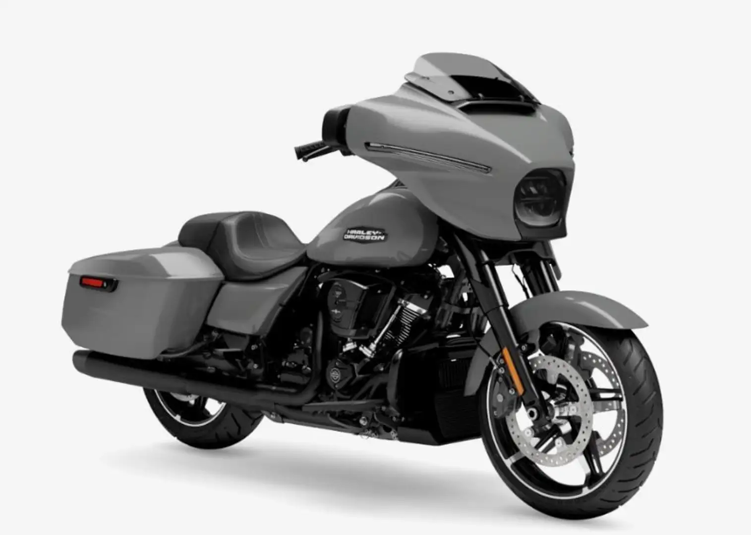 Harley-Davidson Street Glide FLHX Black trim - Billiard Gray Grijs - 1