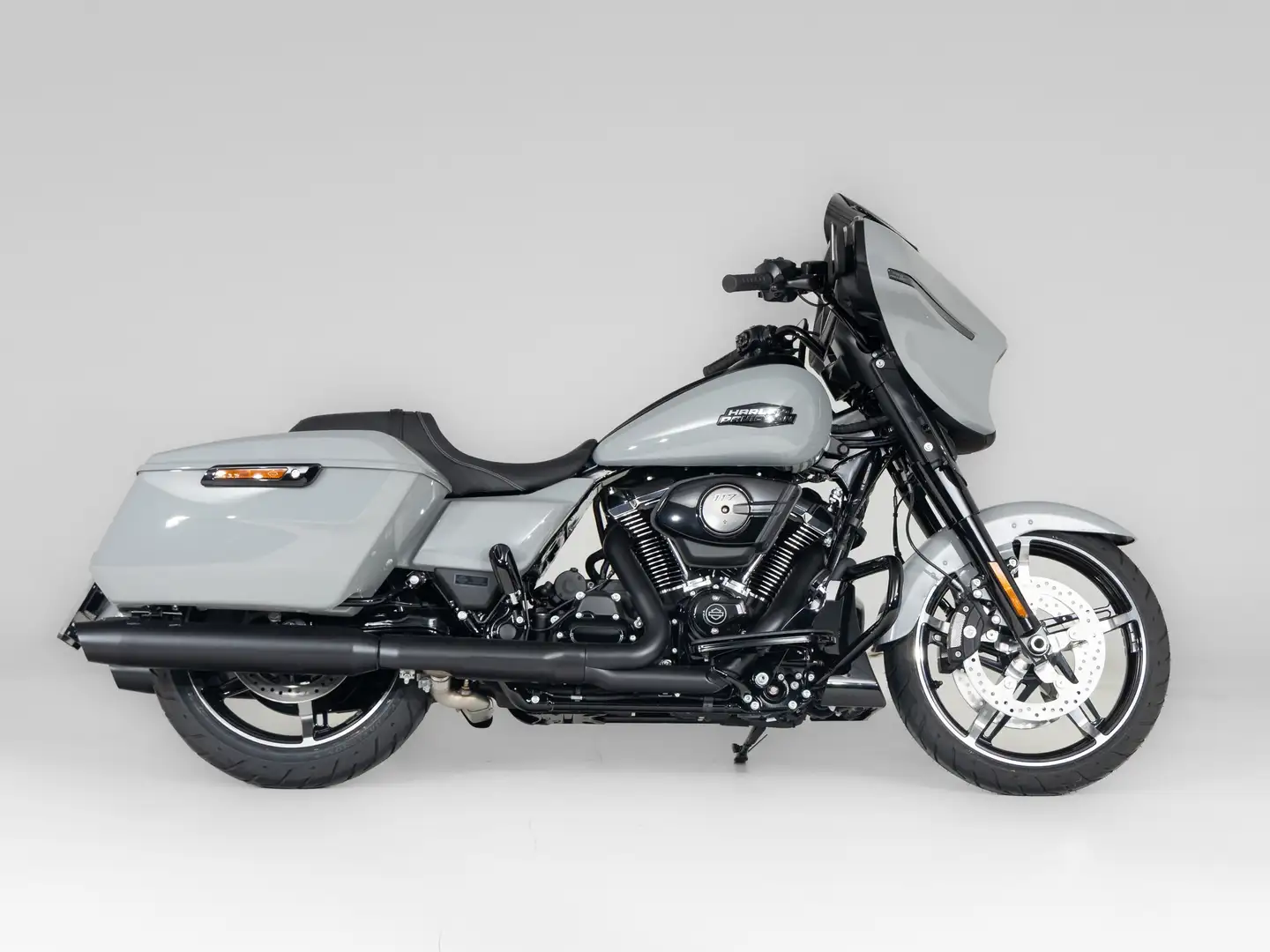 Harley-Davidson Street Glide FLHX Black trim - Billiard Gray Gris - 2