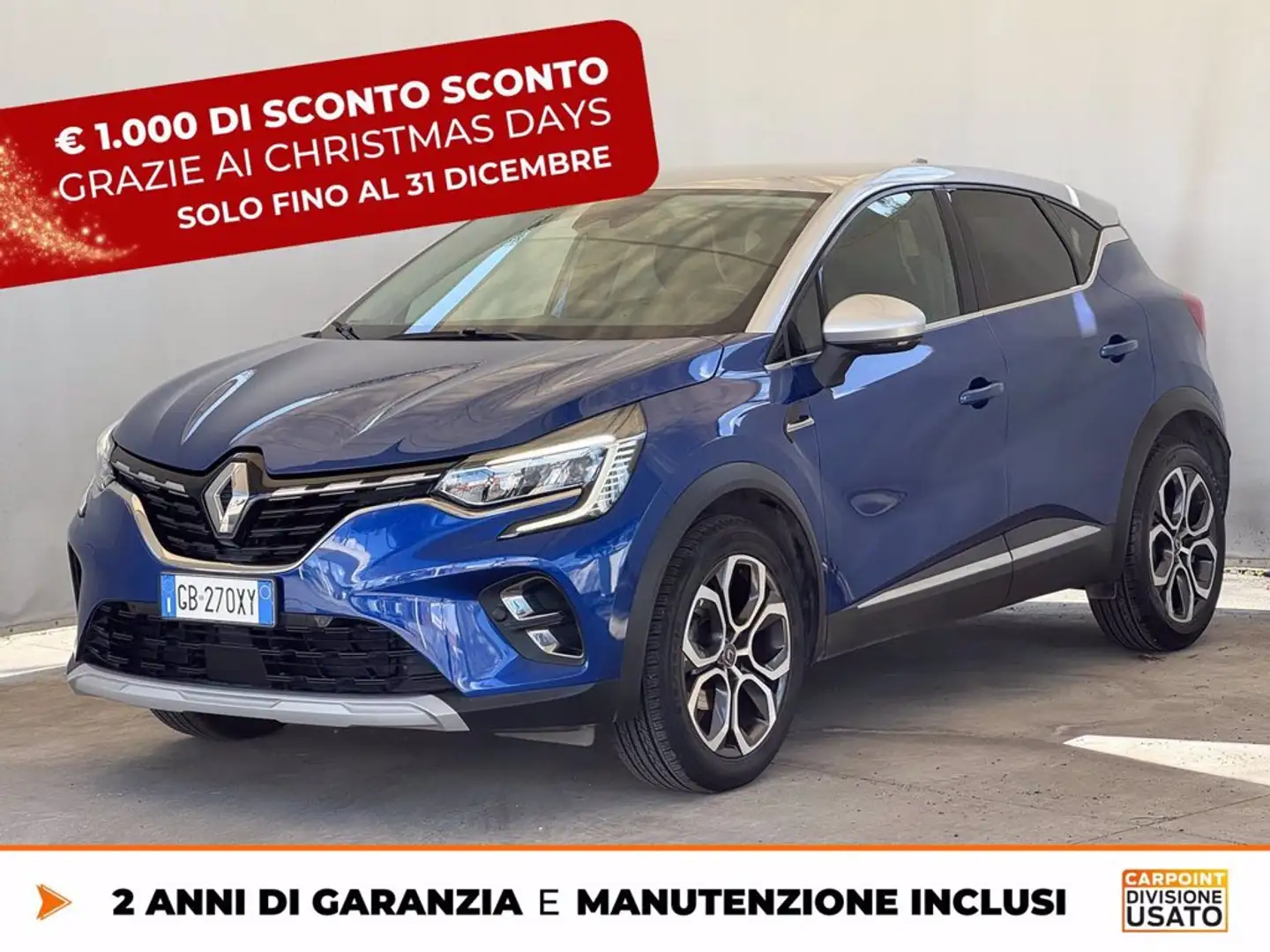 Renault Captur 1.0 tce intens 100cv Blue - 1
