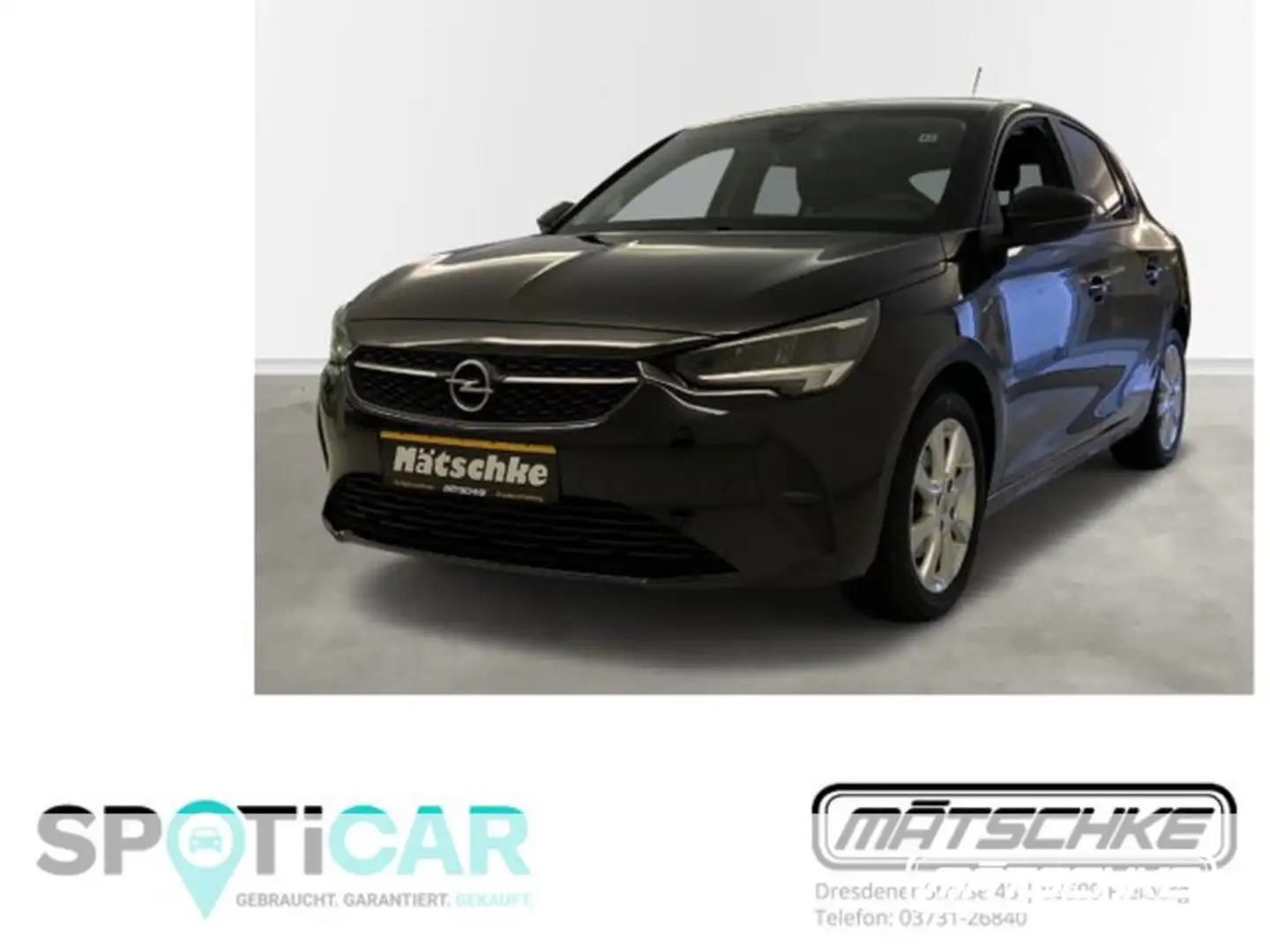 Opel Corsa F 1.2 Edition PDC SHZ KAMERA NAVI LED Schwarz - 1