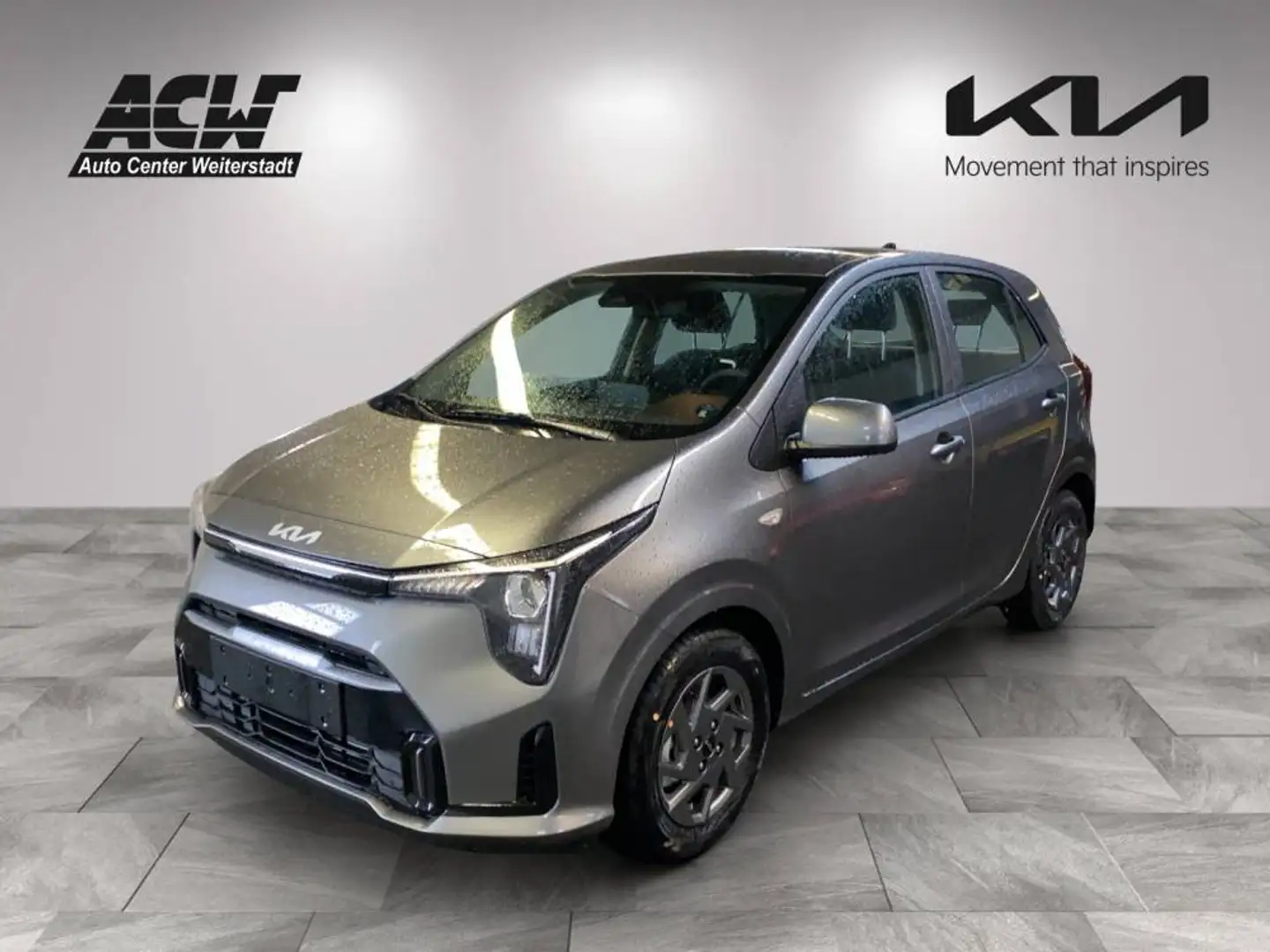 Kia Picanto PICANTO 1.0 VISION NAVI KAMERA SITZHEIZUNG 14Z CAR Grau - 1