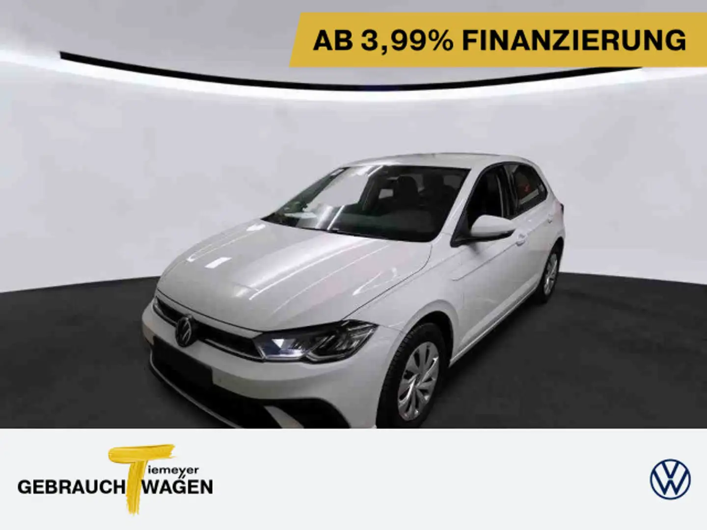 Volkswagen Polo 1.0 APP-CON LED VIRTUAL SITZH Weiß - 1