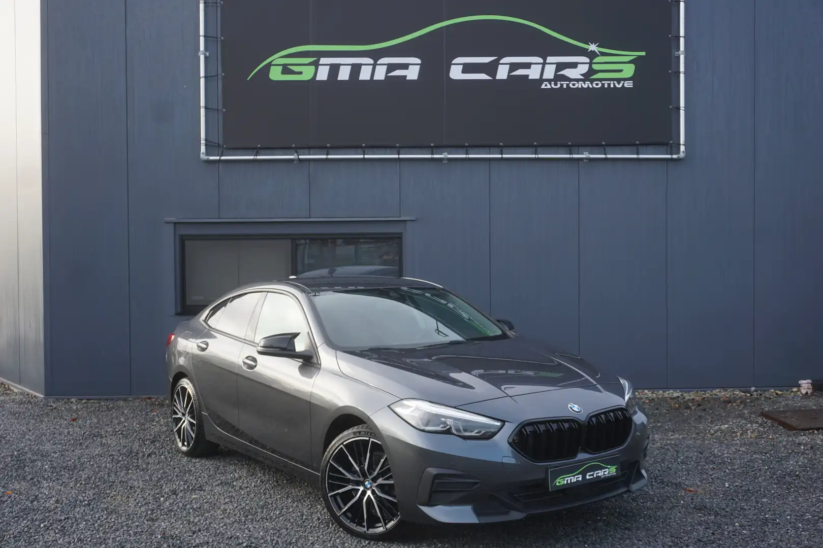 BMW 216 dA Gran Coupe  Aut.-Navi-PDC-Airco-47dkm-Garantie Gris - 2