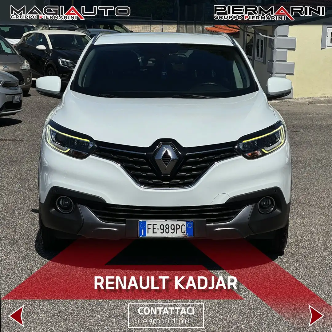 Renault Kadjar 1.5 dCi 110CV Energy Intens Weiß - 2