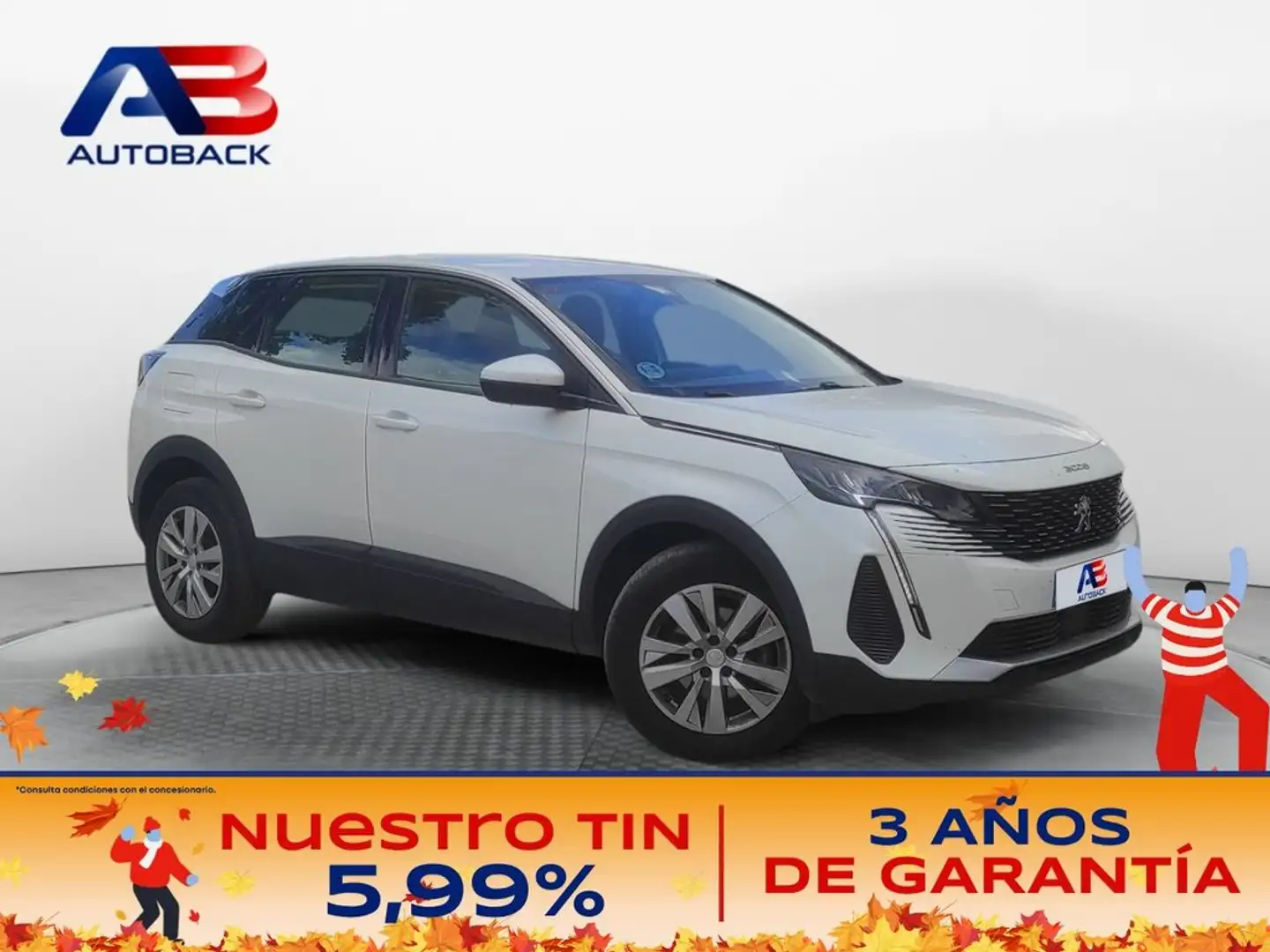 Peugeot 3008 1.5 BlueHDi 96kW (130CV) S&S Active Pack Blanc - 1