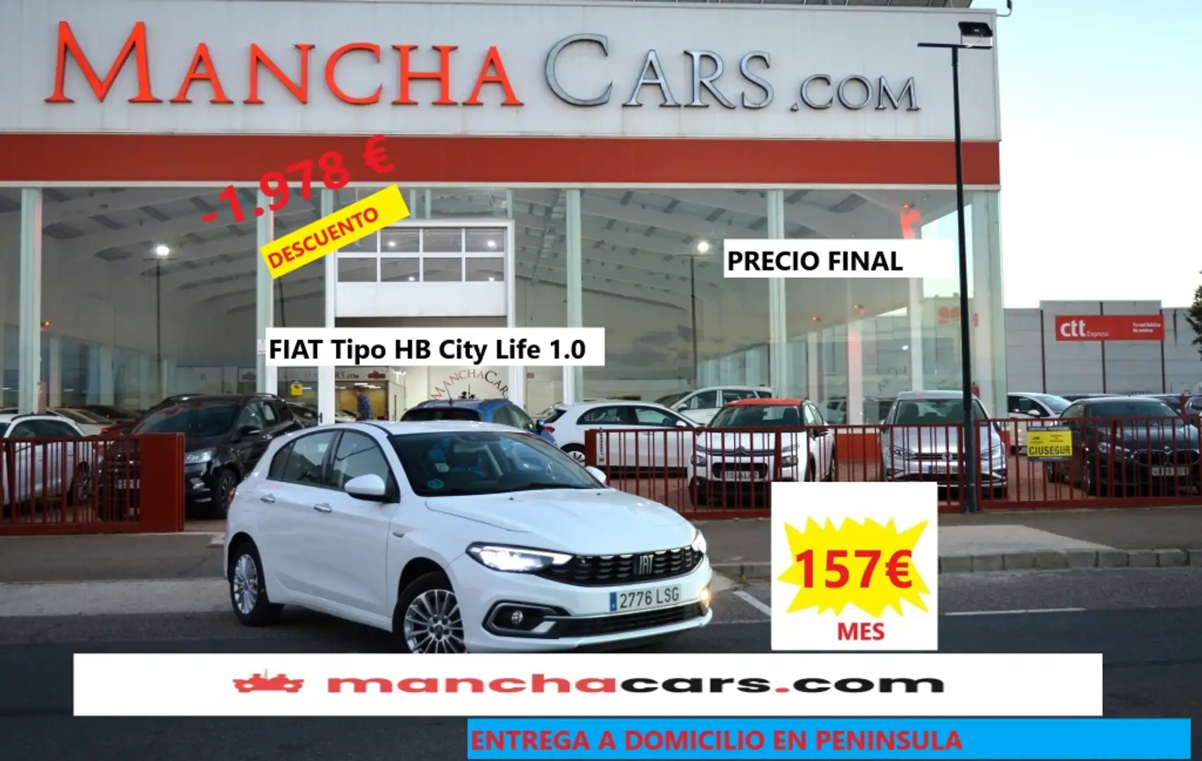 Fiat Tipo 1.0 Live Bianco - 1