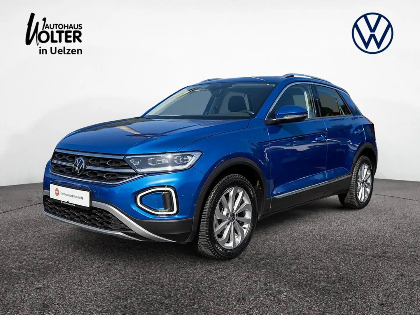 Volkswagen T-Roc 1.0 TSI Style Pano Klima SHZ PDC Blau - 1
