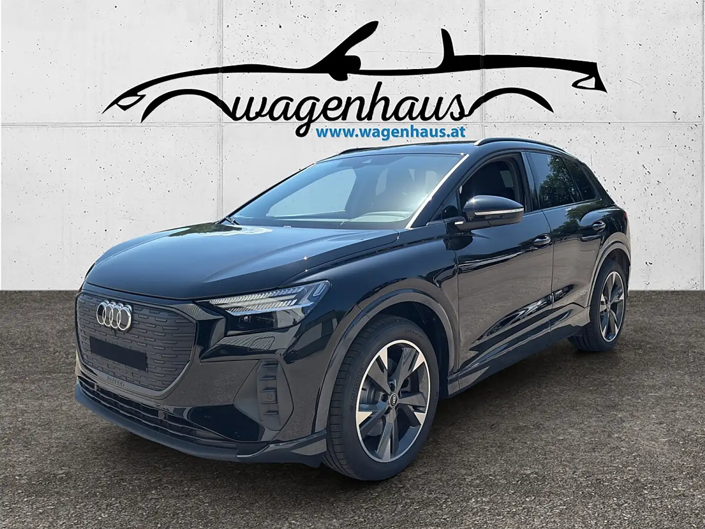 Audi Q4 e-tron Q4 45 e-tron quattro, ACC, MMI PLUS, Matrix, Ak... Schwarz - 1
