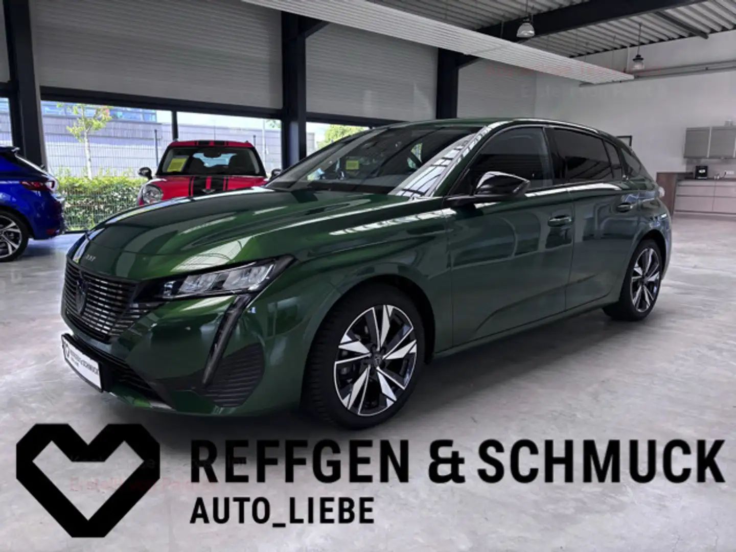 Peugeot 308 ALLURE AUTOMAT+LEDER+NAVI+LED+ACC+MIRROR+DAB Zöld - 1