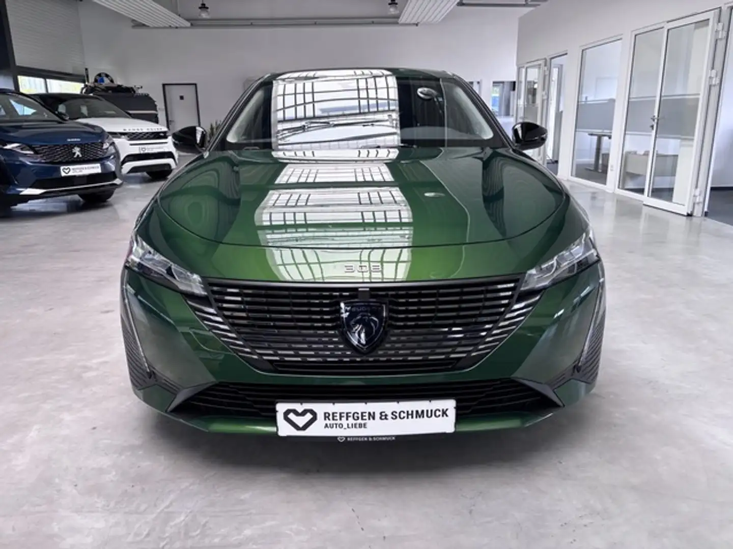 Peugeot 308 ALLURE AUTOMAT+LEDER+NAVI+LED+ACC+MIRROR+DAB Zöld - 2