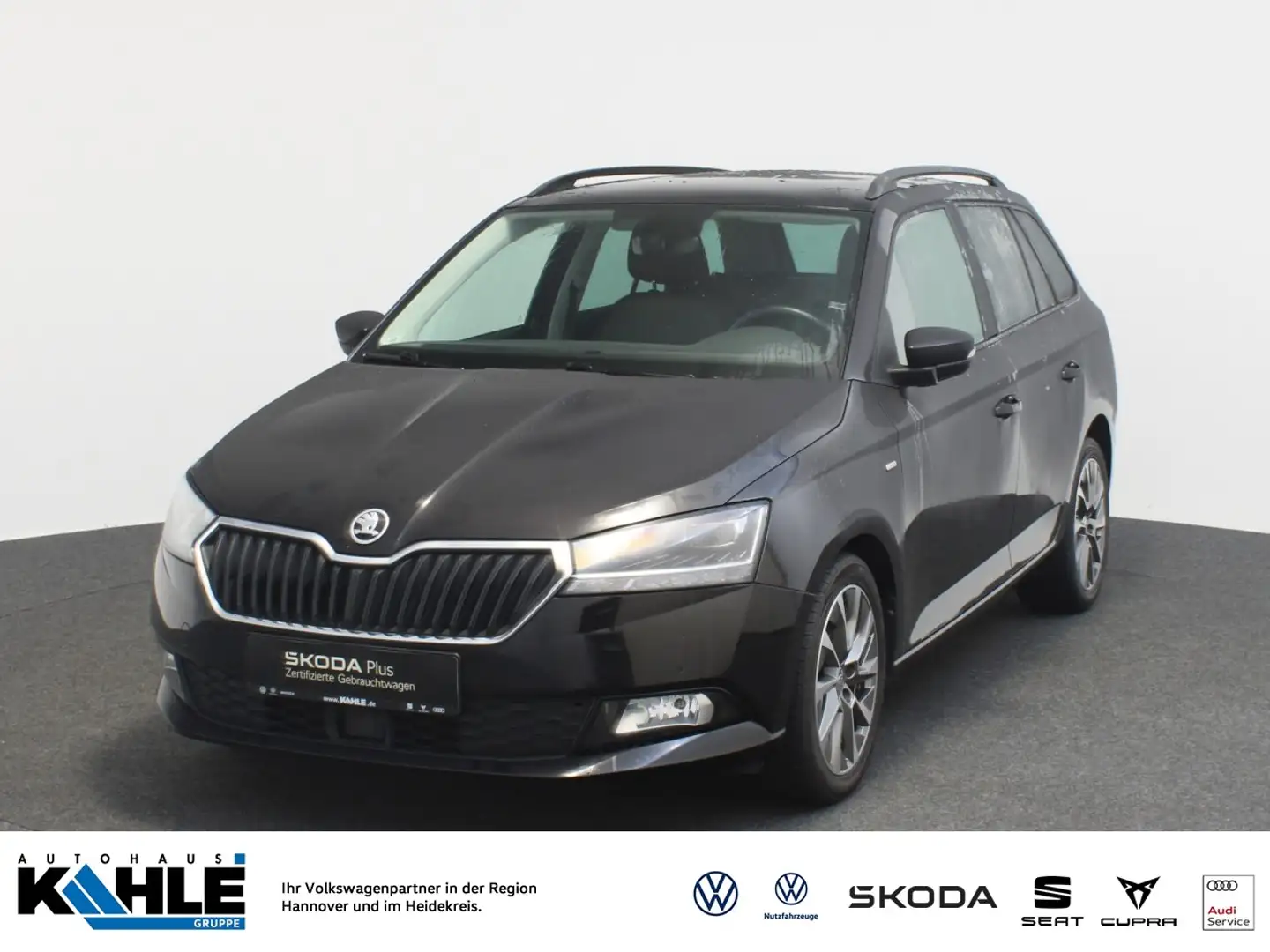 Skoda Fabia 1.0 TSI DSG CLEVER Navi vor. AHK Panorama DCC ACC Siyah - 1