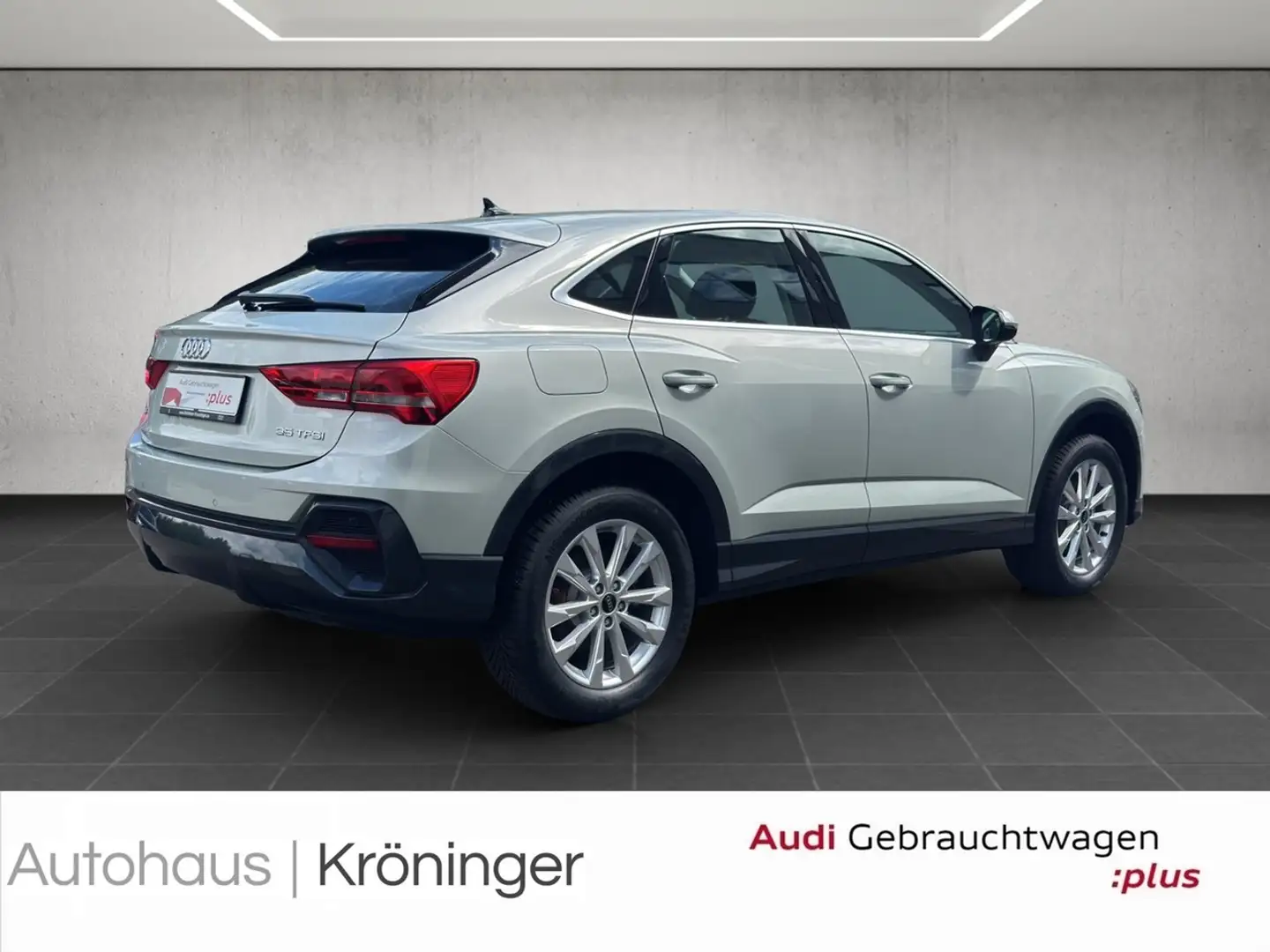 Audi Q3 Sportback 35 TFSI AHK Navi Klima SHZ Silber - 2