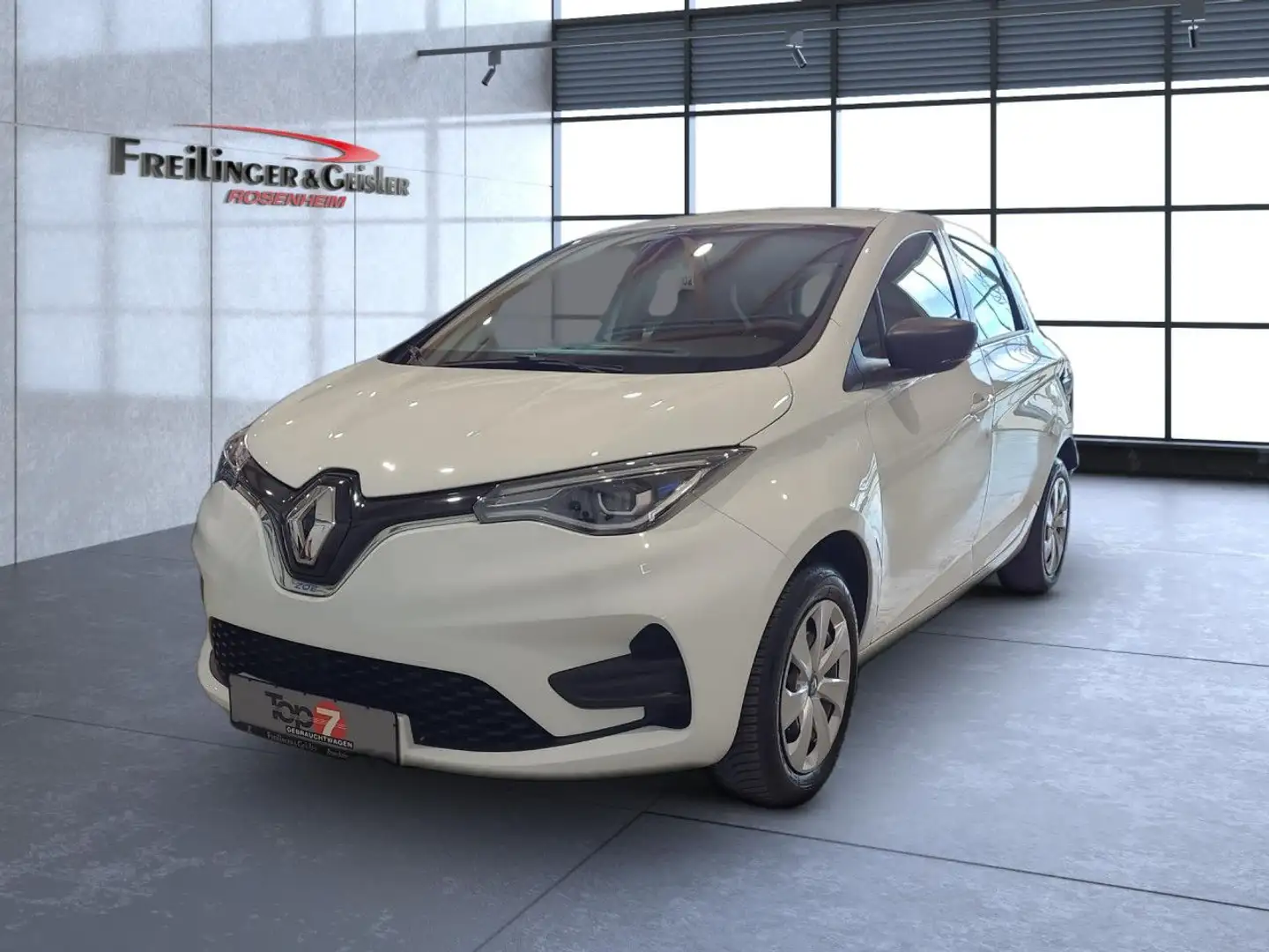 Renault ZOE Life R110 ZE50 Mietbatterie Bluetooth LED Weiß - 2