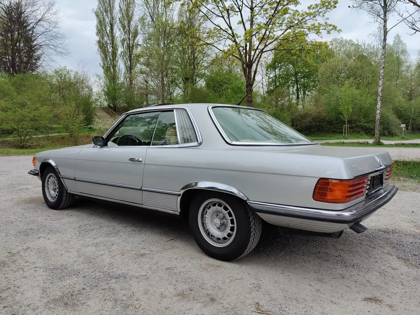 Mercedes-Benz SLC 450 Argintiu - 1