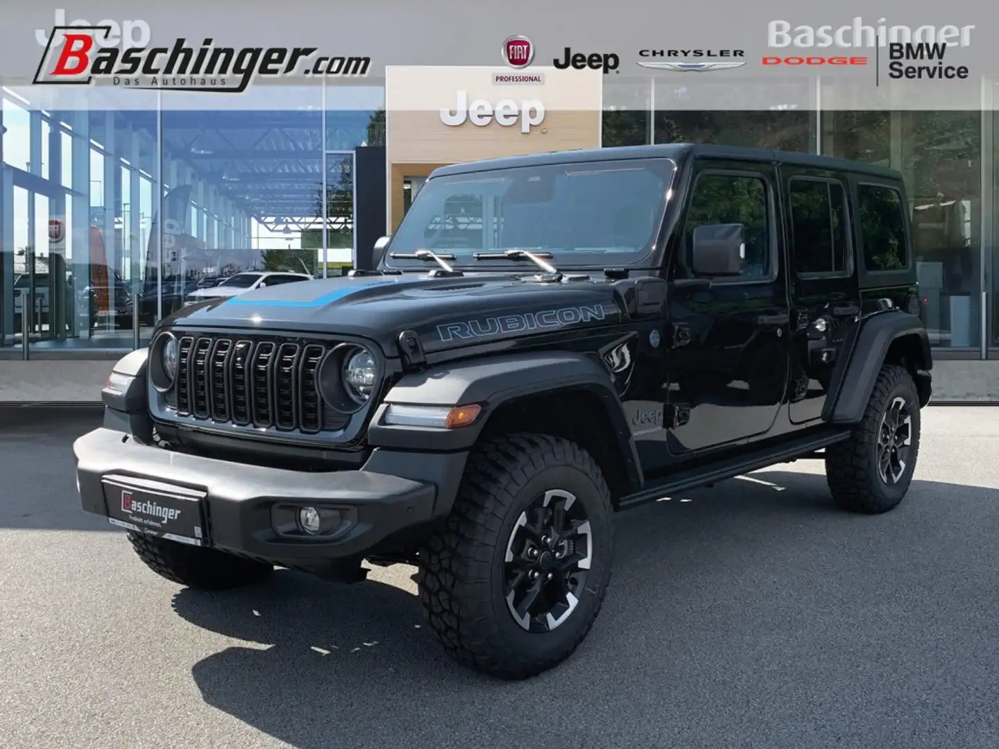 Jeep Wrangler Rubicon PHEV 380 PS 4xe Schwarz - 1