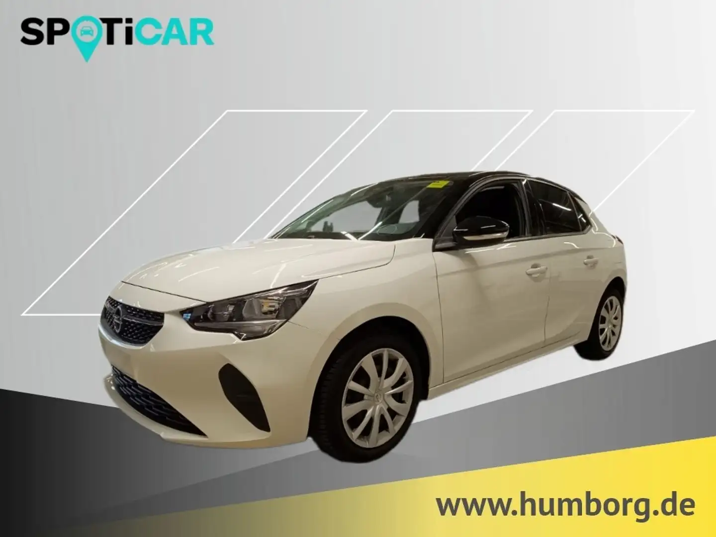 Opel Corsa F Edition 1.2 Navi LED Apple CarPlay Android Auto Bianco - 1