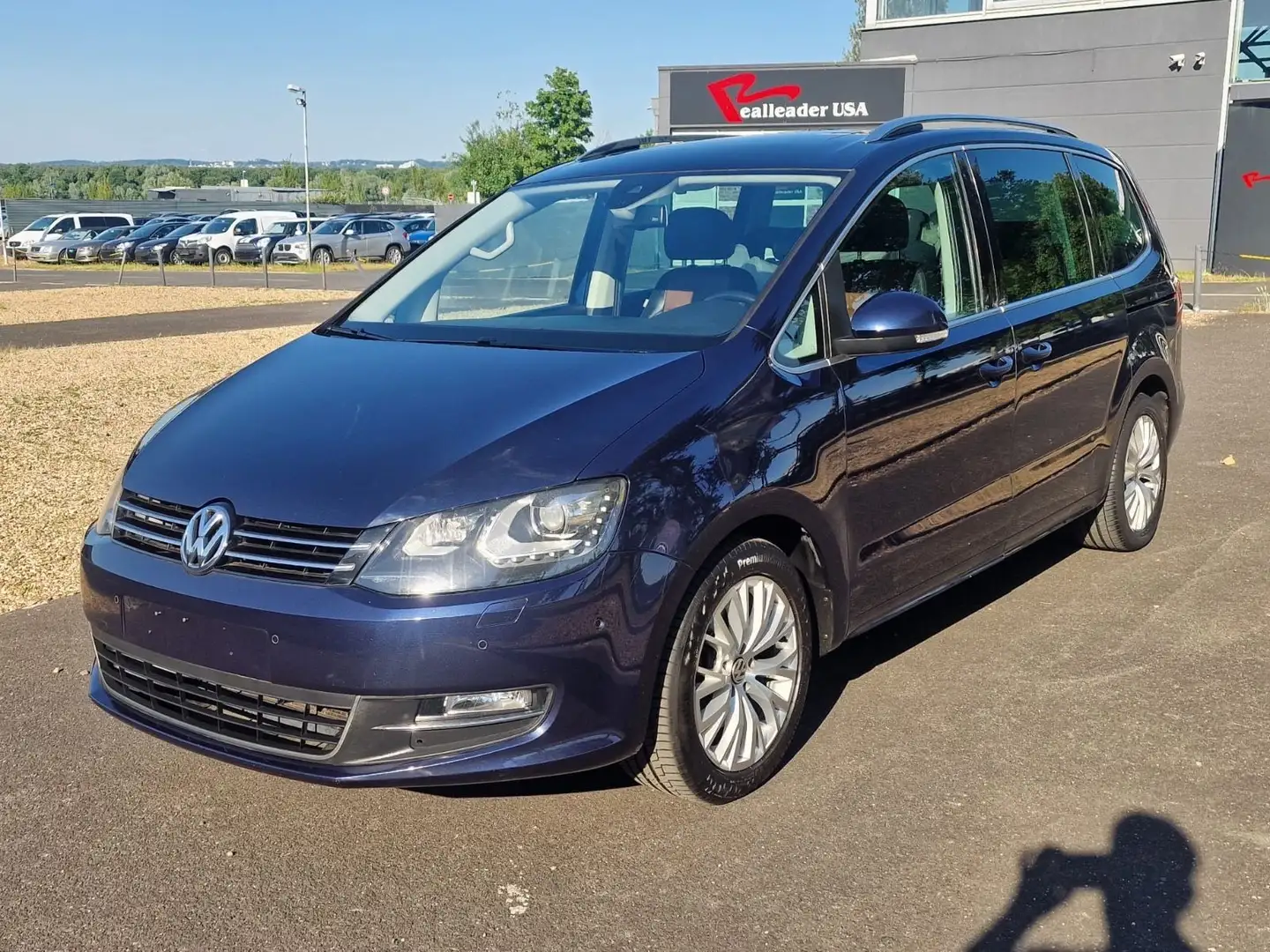 Volkswagen Sharan Highline BMT 7 Sitze / Automatik/Panorama Blau - 1