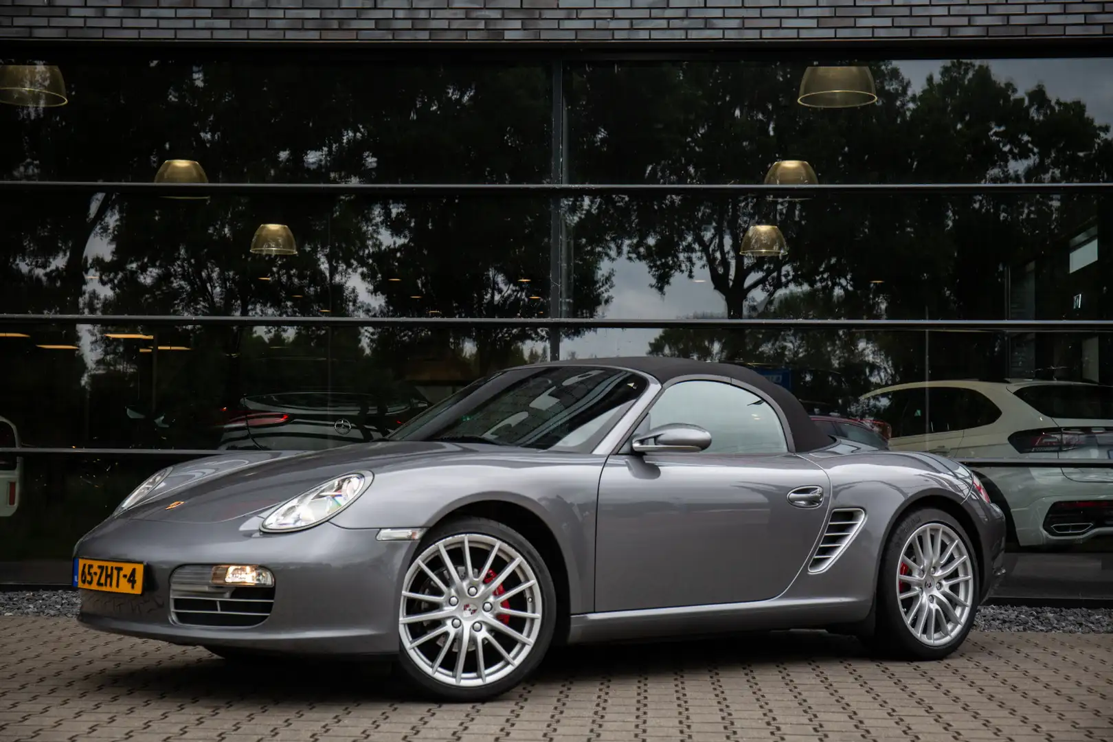 Porsche Boxster 2.7 Tiptronic , Stoelverwarming, DAB, Leder Grijs - 2