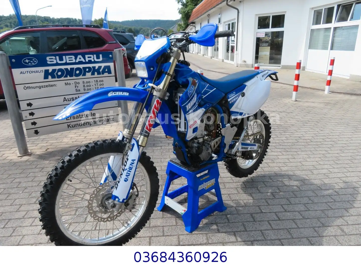 Yamaha WR 250 Blauw - 1
