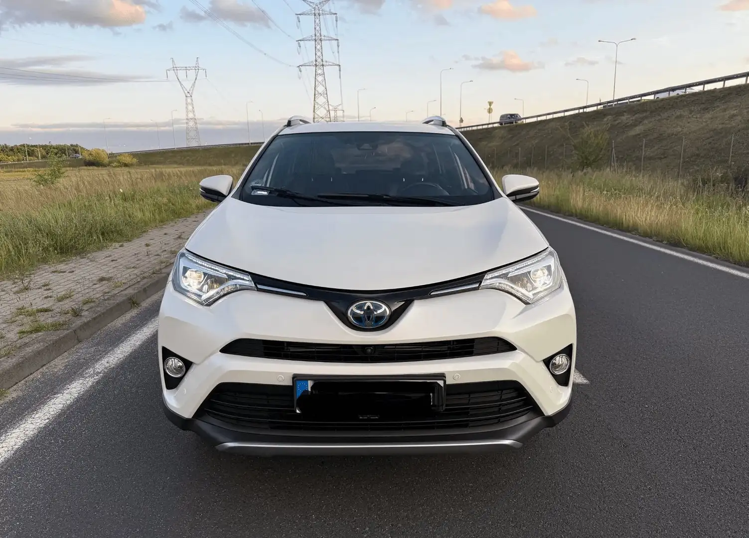 Toyota RAV 4 Hybrid Weiß - 2