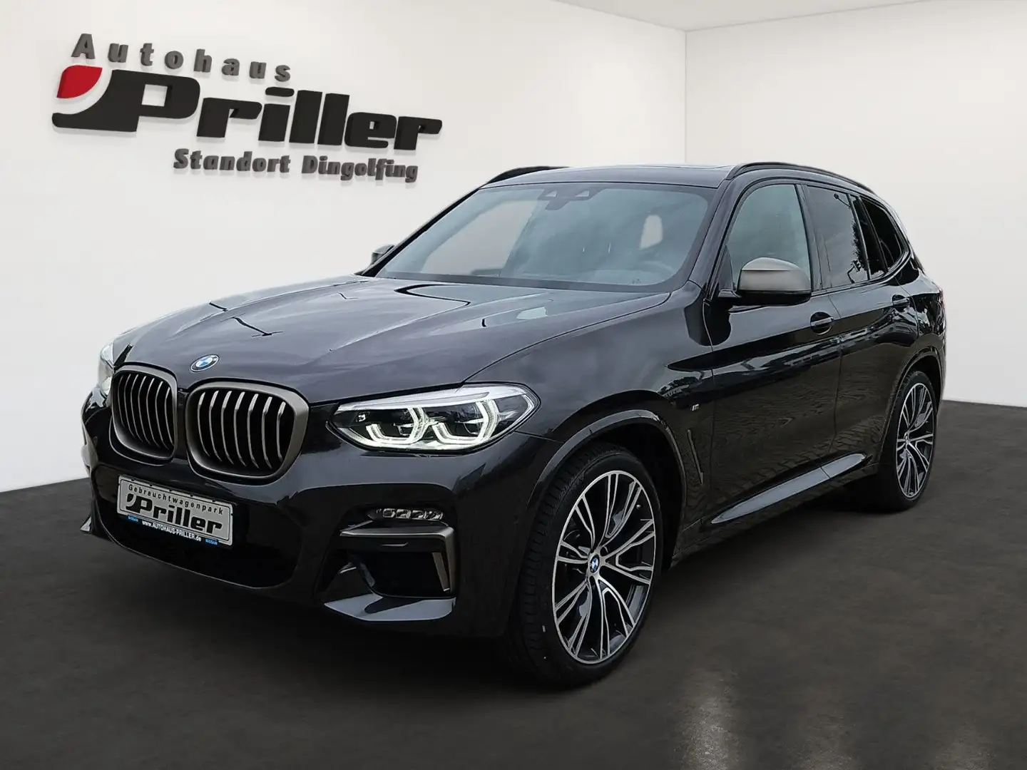 BMW X3 M i xDrive LED/NAVI/DAB/HUD/LiveCockpit/eGSD Grijs - 1