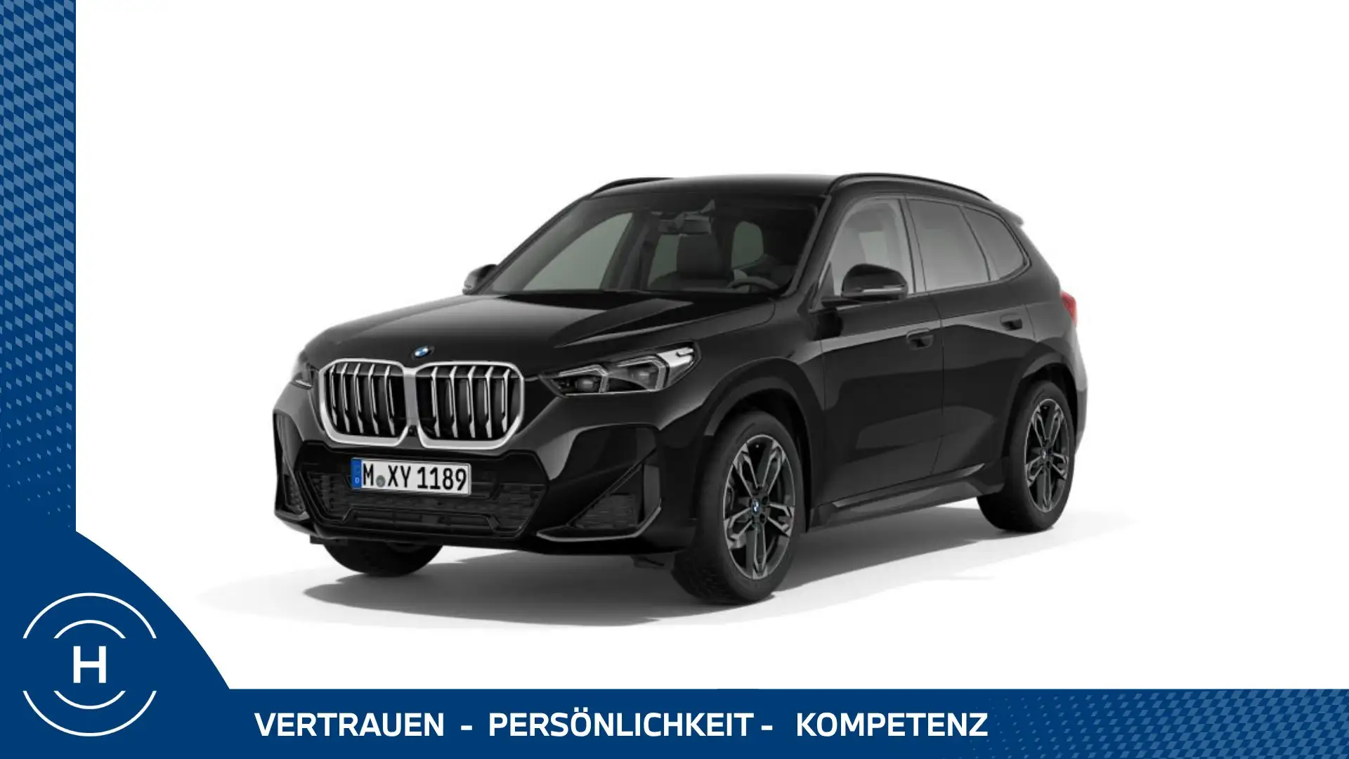 BMW X1 xDrive20d *M-Sportpaket / AHK / LED* Schwarz - 1