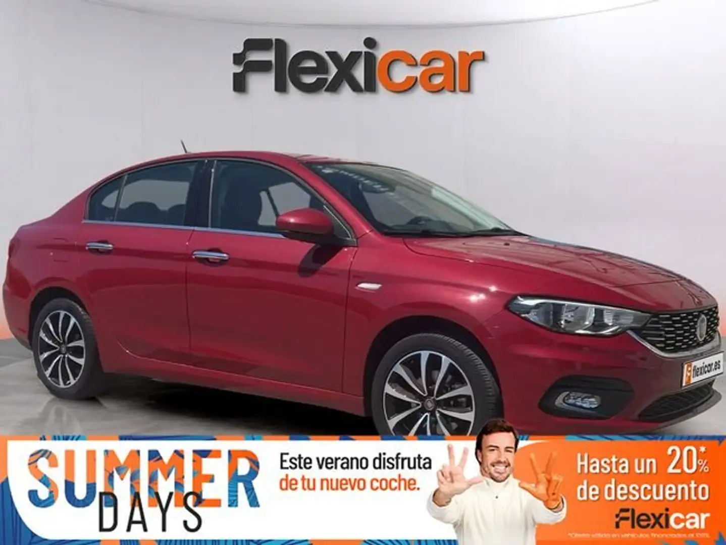 Fiat Tipo 1.4+16v+Easy+70kW+%2895CV%29+gasolina Rojo - 1