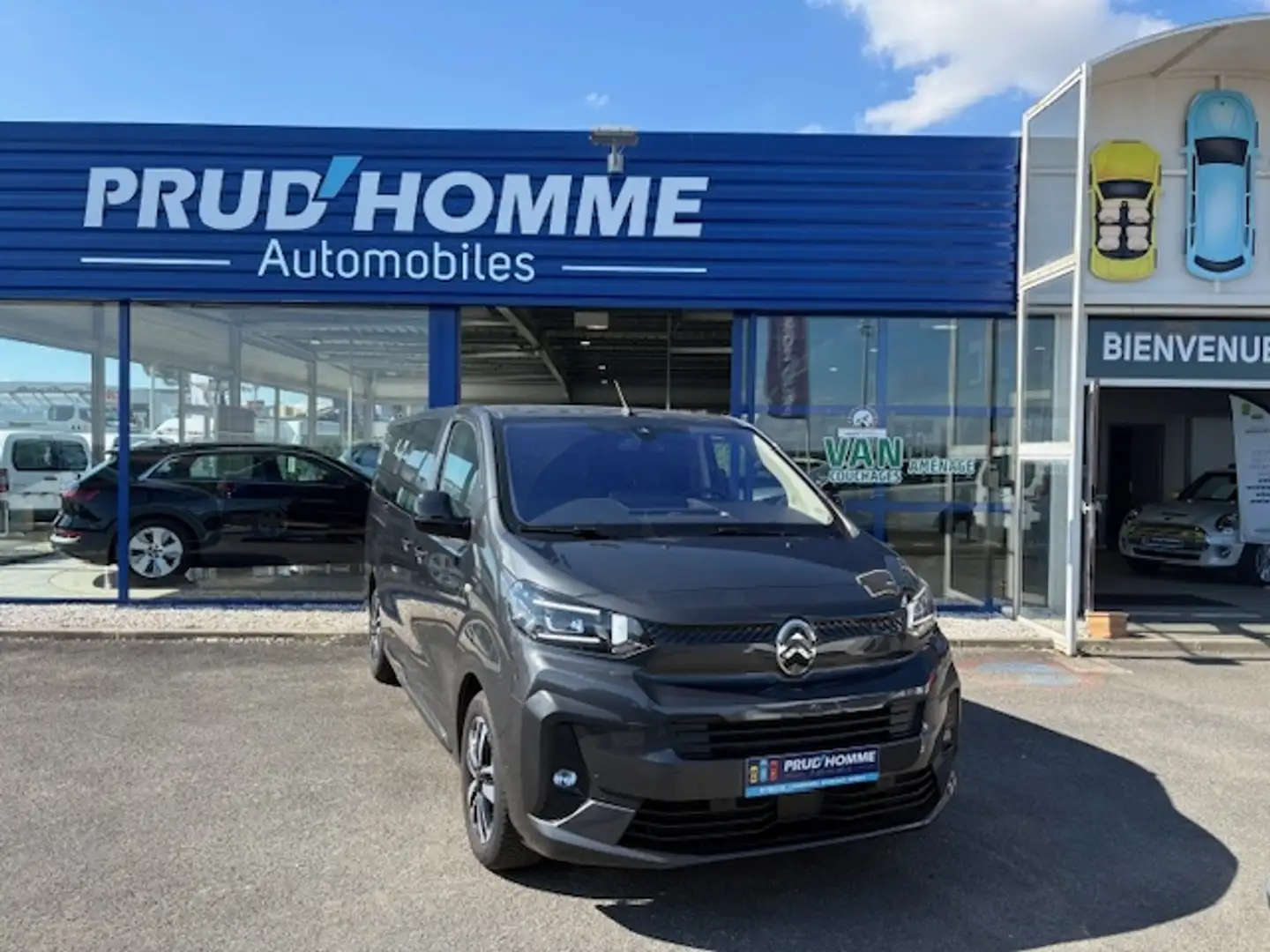 Citroen Spacetourer XL 2.0 BLUEHDI 180CH \PLUS\ 9PLACES EAT8  SANS MALUS Gris - 1