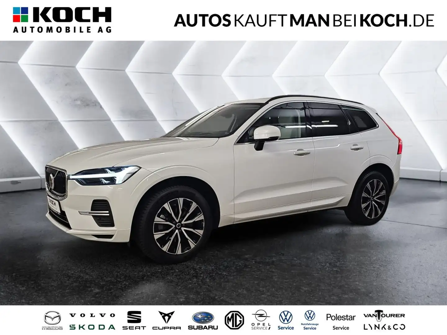 Volvo XC60 B4 Core ACC BLIS 4xSHz CarPlay KEYL GOOGLE Weiß - 1