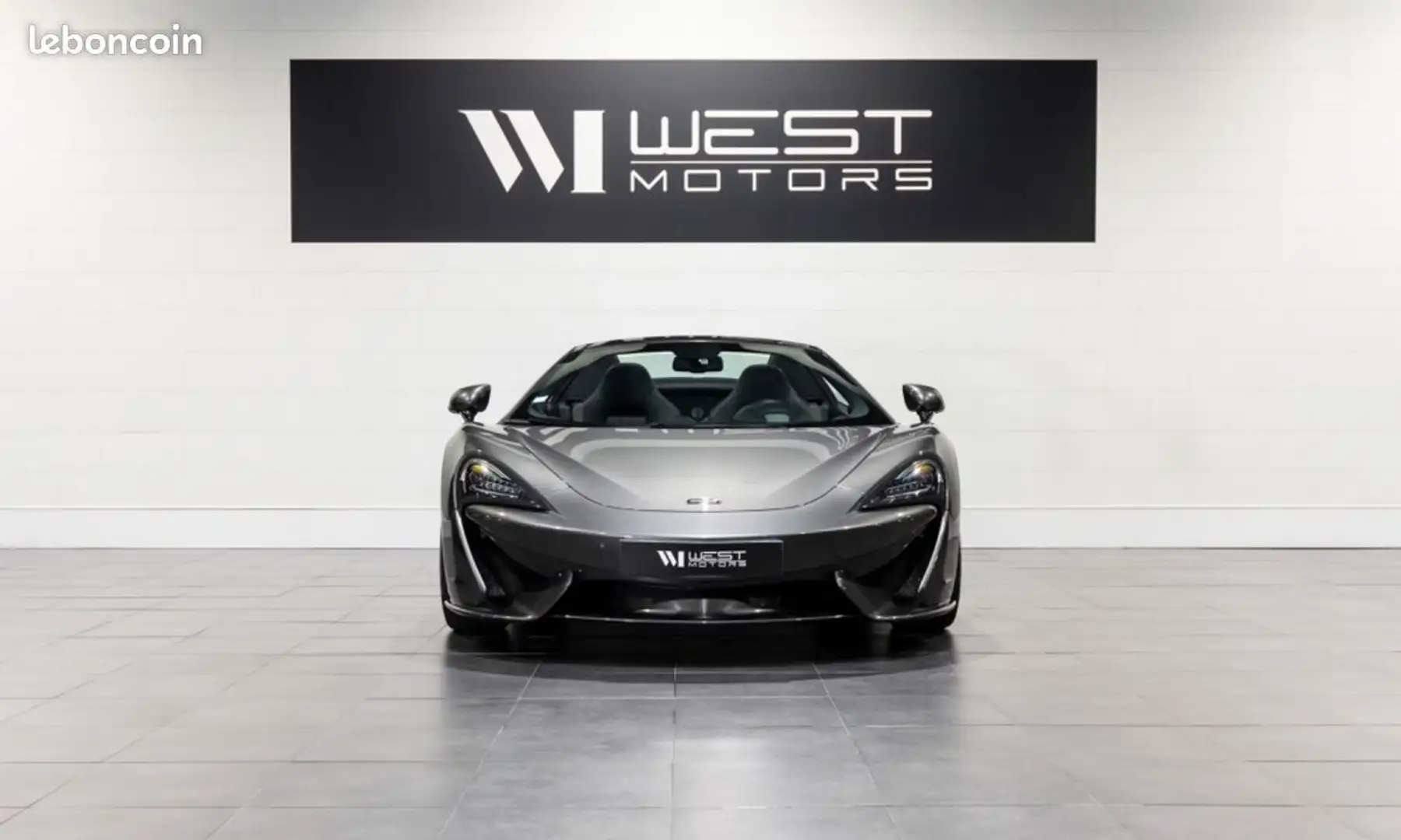 McLaren 570S SPIDER Luxury V8 570 – FRANÇAISE Bower & Wilkins Lift Echapp. Sport Cam recul 817E-MOIS Gris - 2