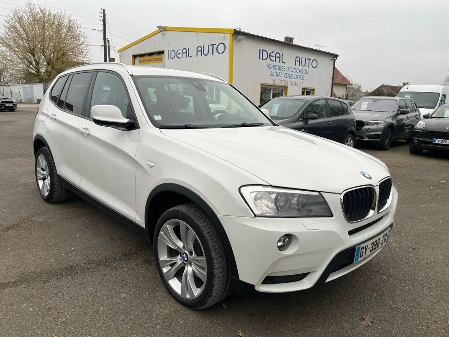 BMW X3 (F25) XDRIVE20DA 184CH EXCLUSIVE Blanc - 1