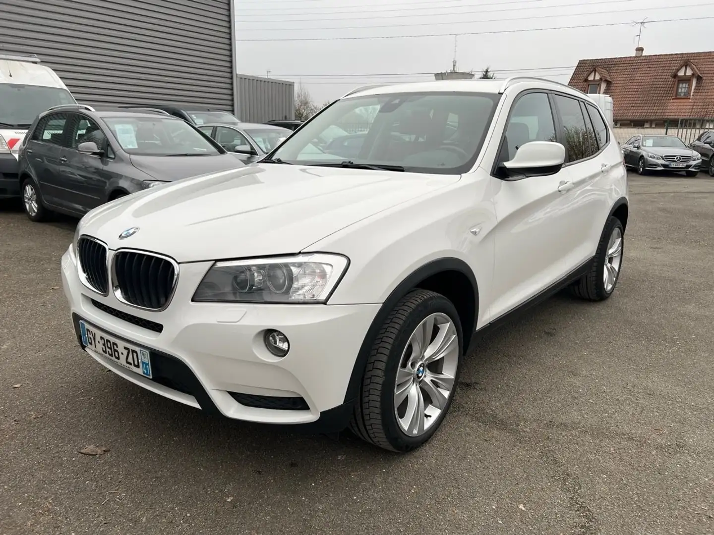 BMW X3 (F25) XDRIVE20DA 184CH EXCLUSIVE Blanc - 2