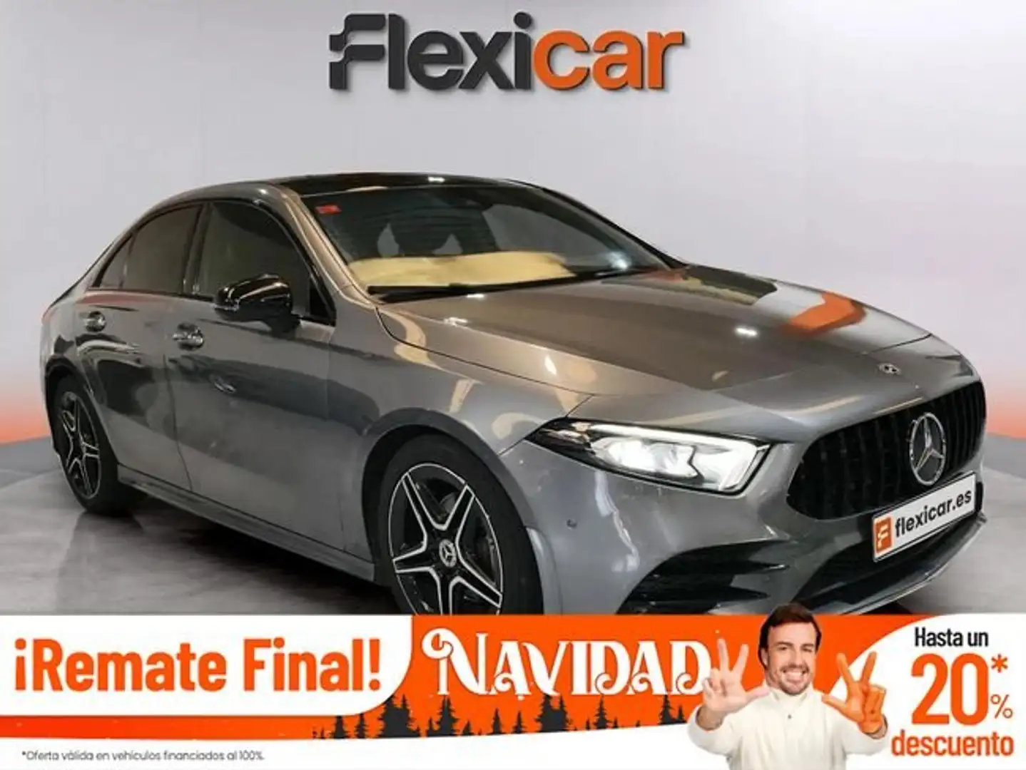 Mercedes-Benz A 180 180d Sedán 7G-DCT Gris - 1