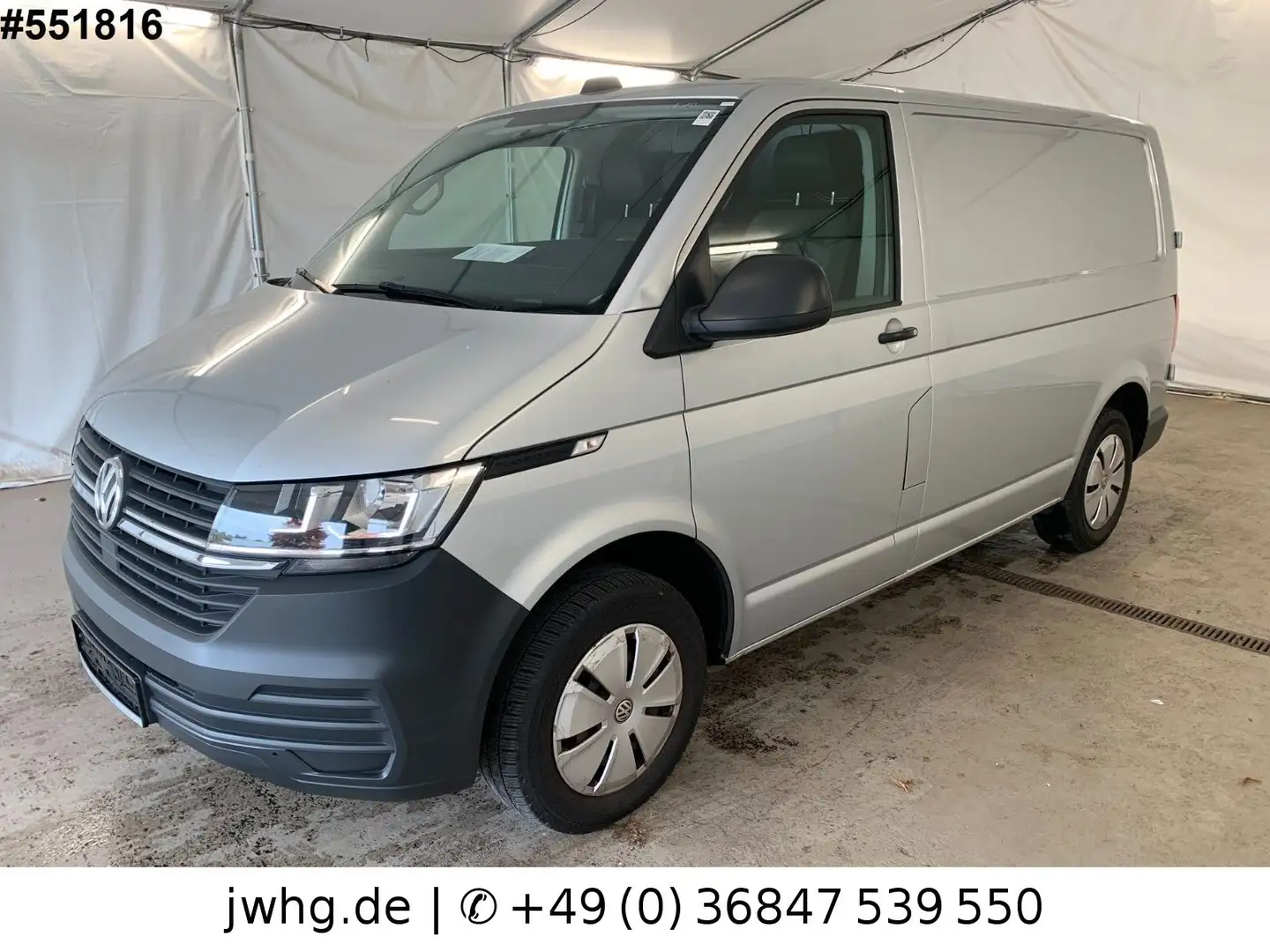 Volkswagen T6 Transporter T6.1 Kasten 3-SITZER/NAVI/PDC/KLIMA Silber - 1