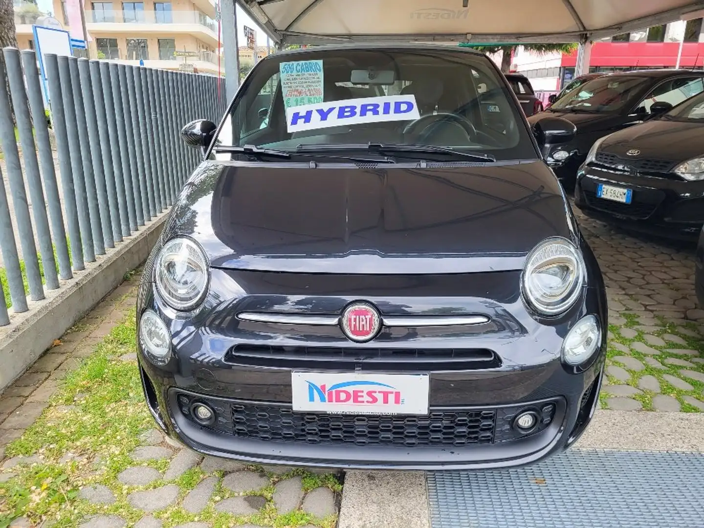 Fiat 500C 500C CABRIO 1.0 hybrid Connect 70cv - NEOPATENTATI Negro - 2