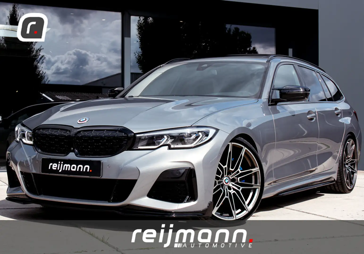 BMW 340 3-serie Touring M340i xDrive M-Performance OxidGra Grijs - 1