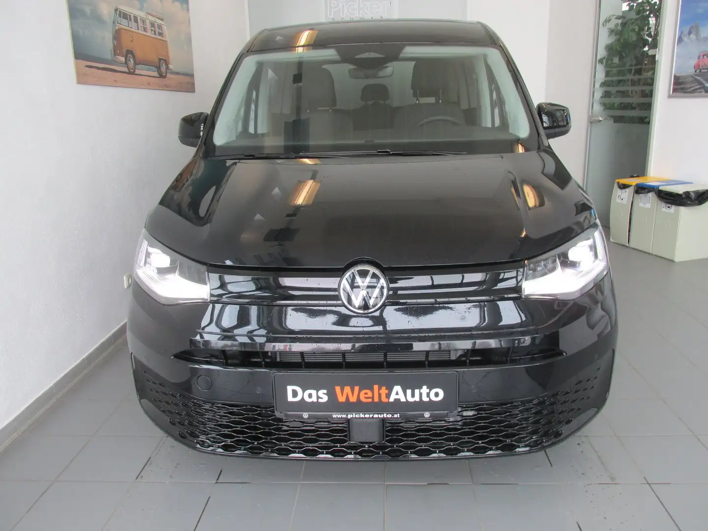 Volkswagen Caddy eHybrid 110 kW Schwarz - 2