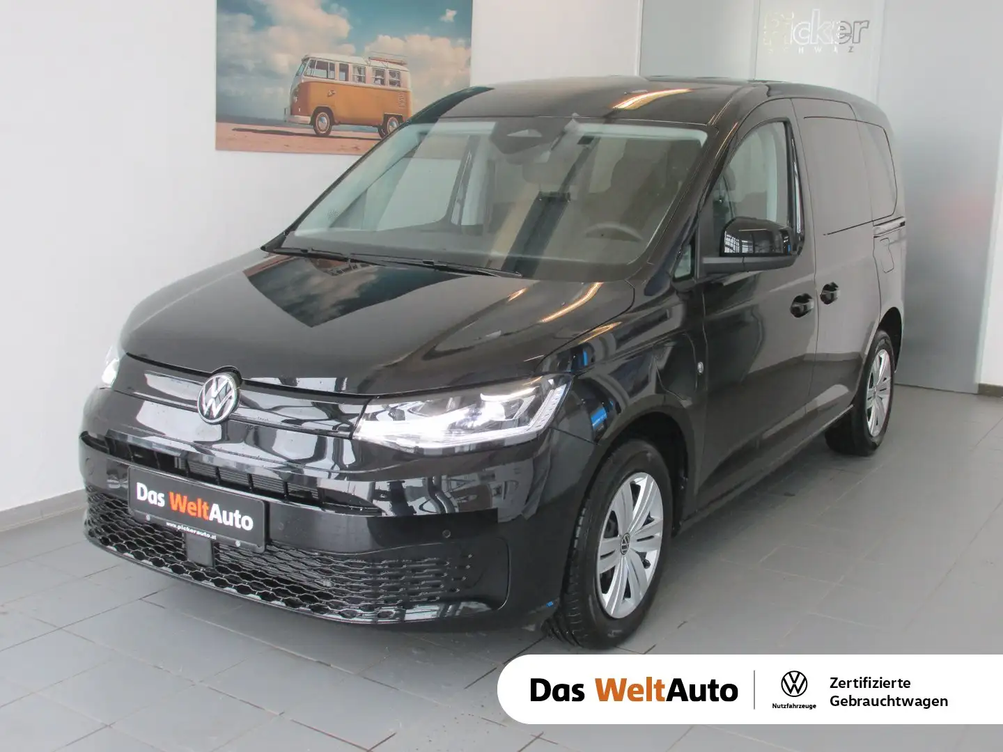 Volkswagen Caddy eHybrid 110 kW Schwarz - 1