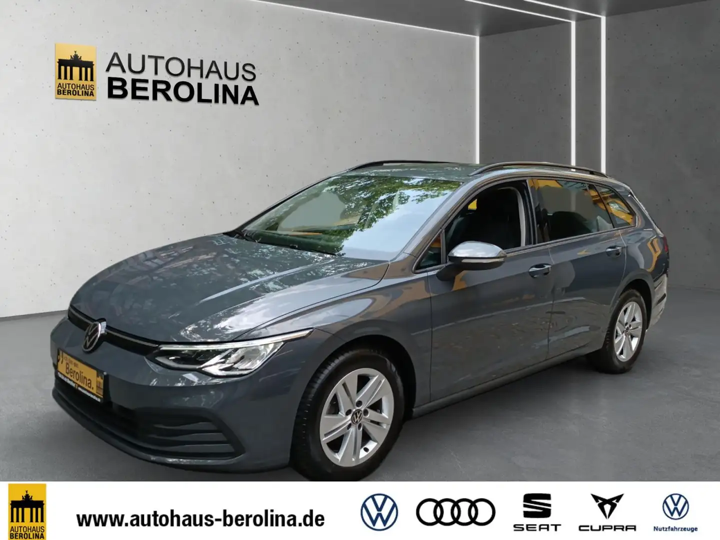 Volkswagen Golf Variant Golf VIII Variant 1.0 eTSI Life DSG *AHK*R-CAM* Gris - 2