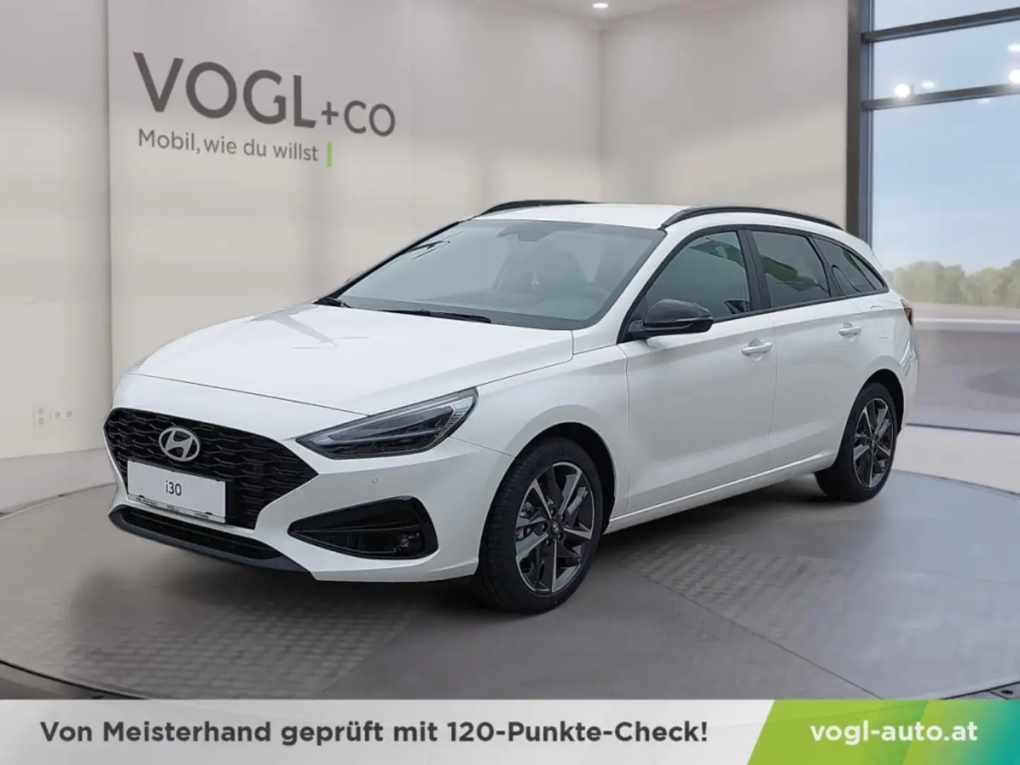 Hyundai i30 GO Plus 1.0 TGDI DCT Blanc - 1