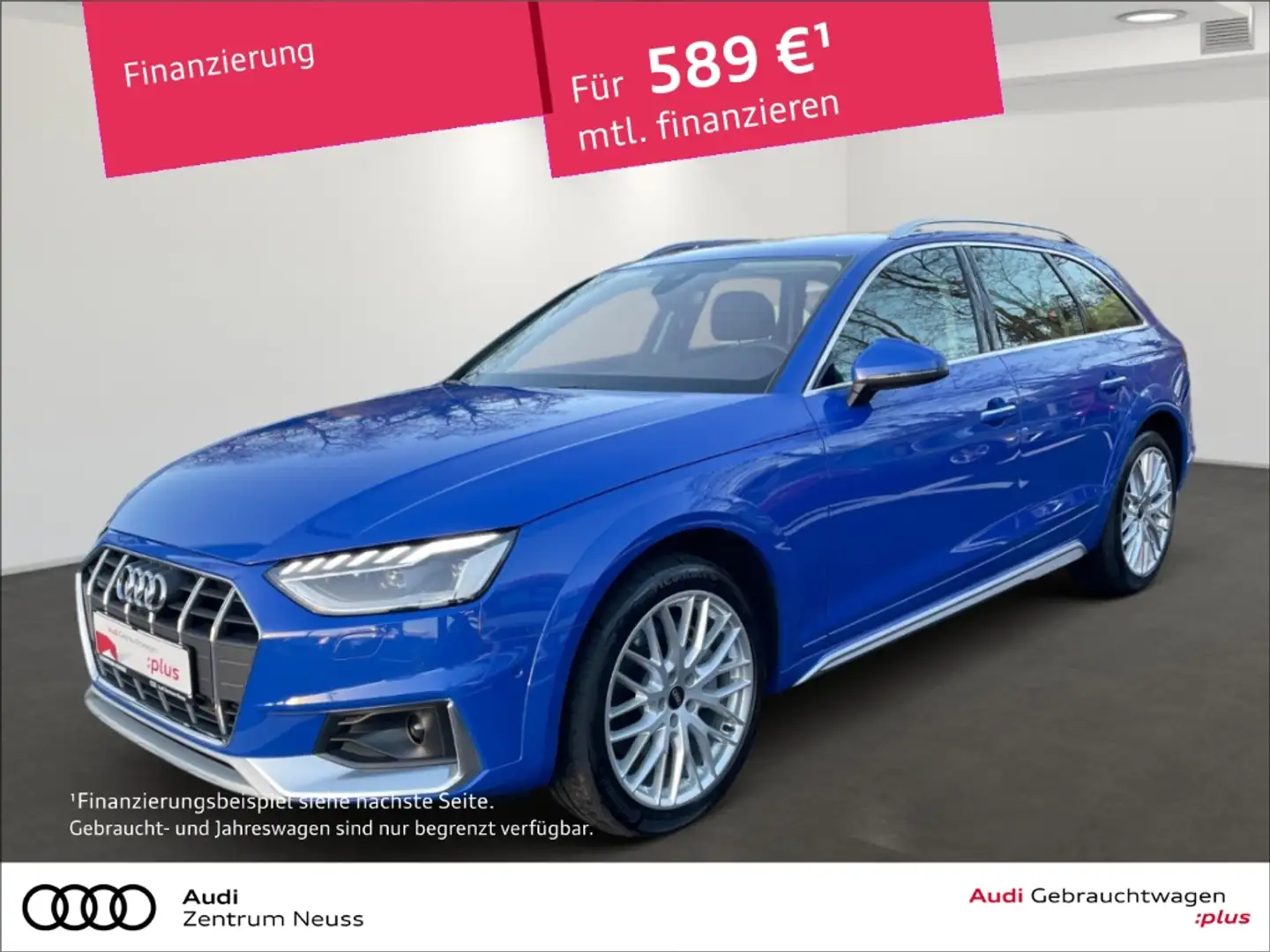 Audi A4 allroad quattro 45 TFSI AHK STH MATRIX-LED NAVI Azul - 1