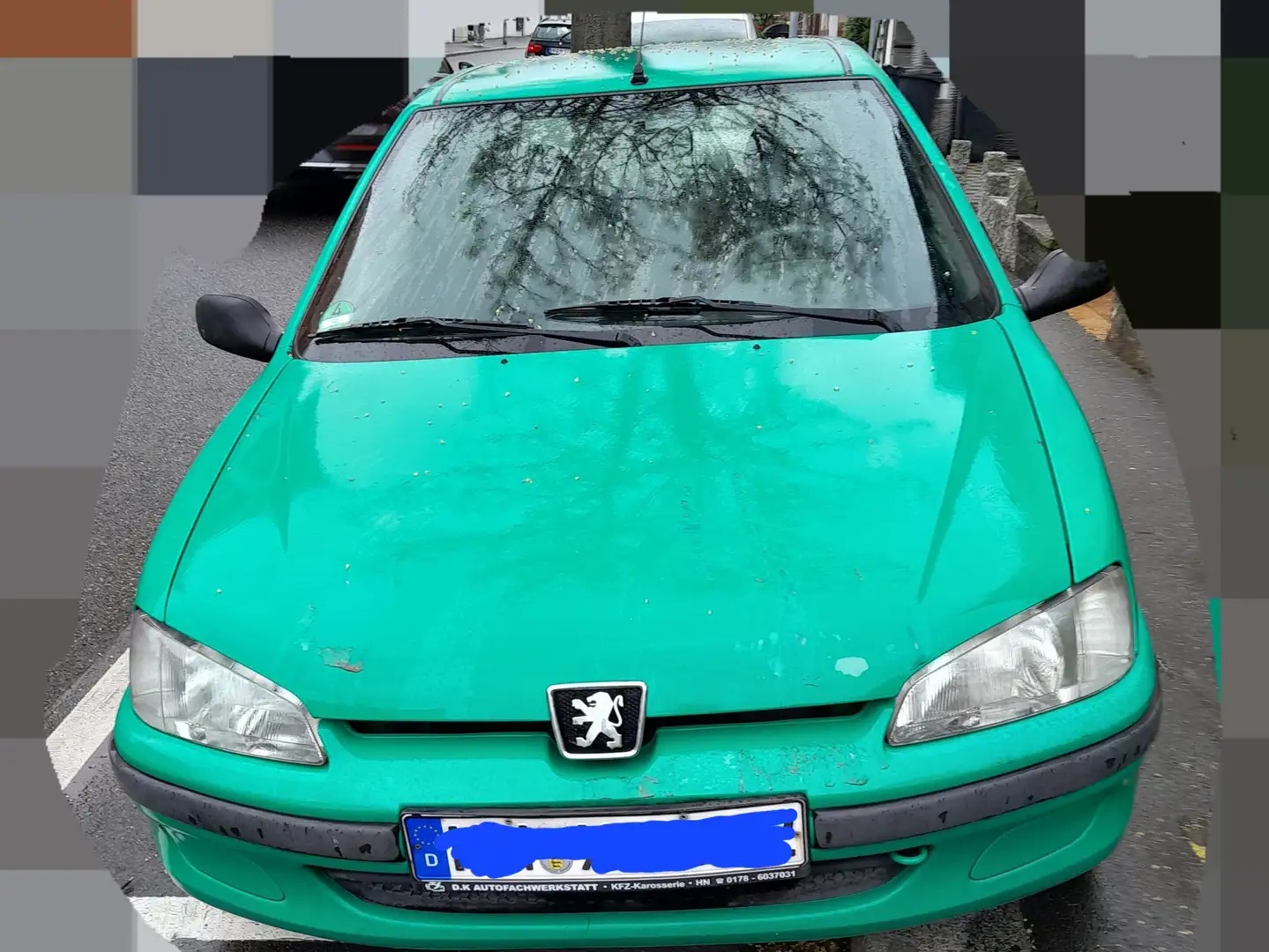 Peugeot 106 zelena - 1