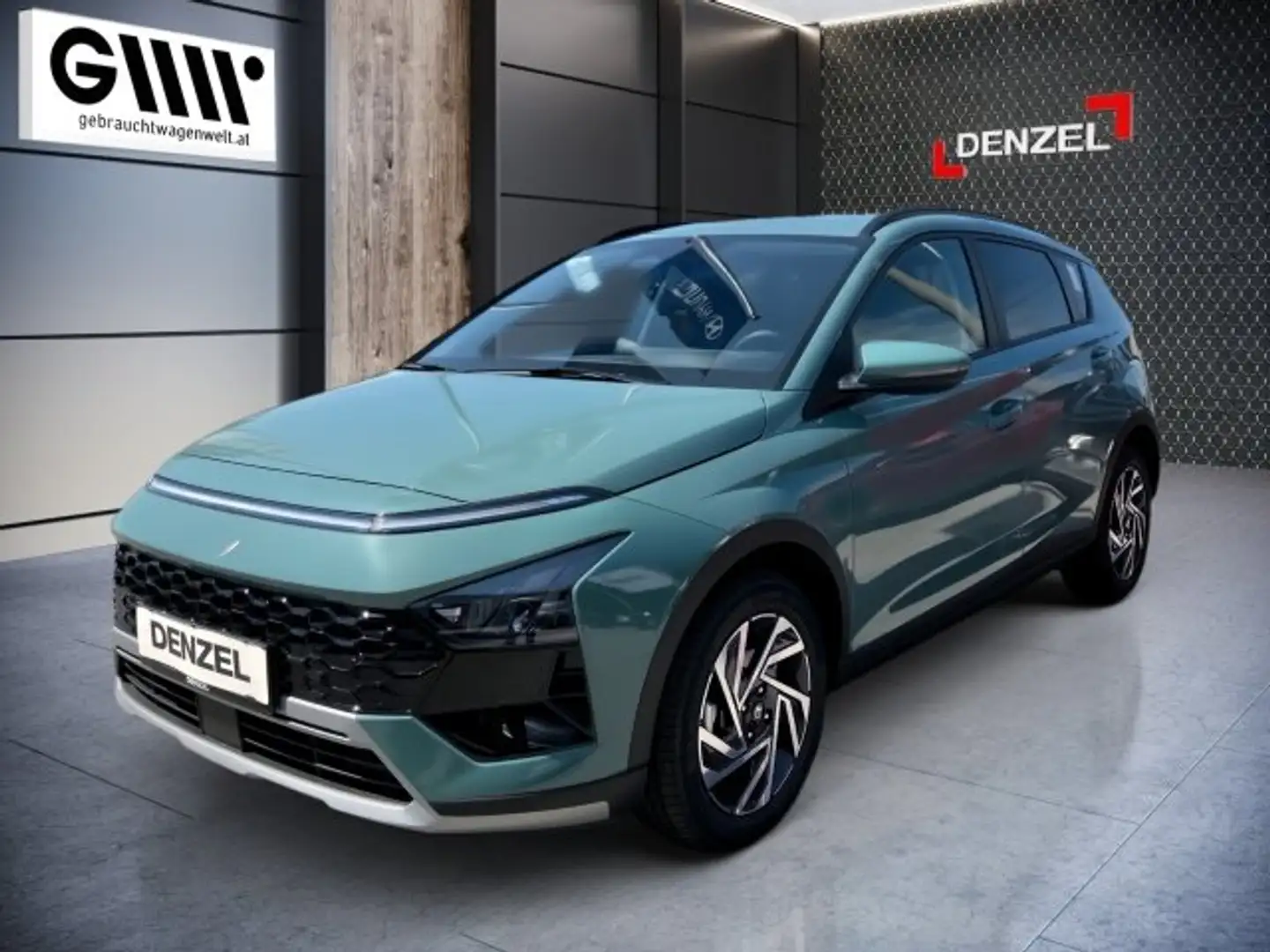 Hyundai BAYON GO Plus 1.0 T-GDI Grün - 1
