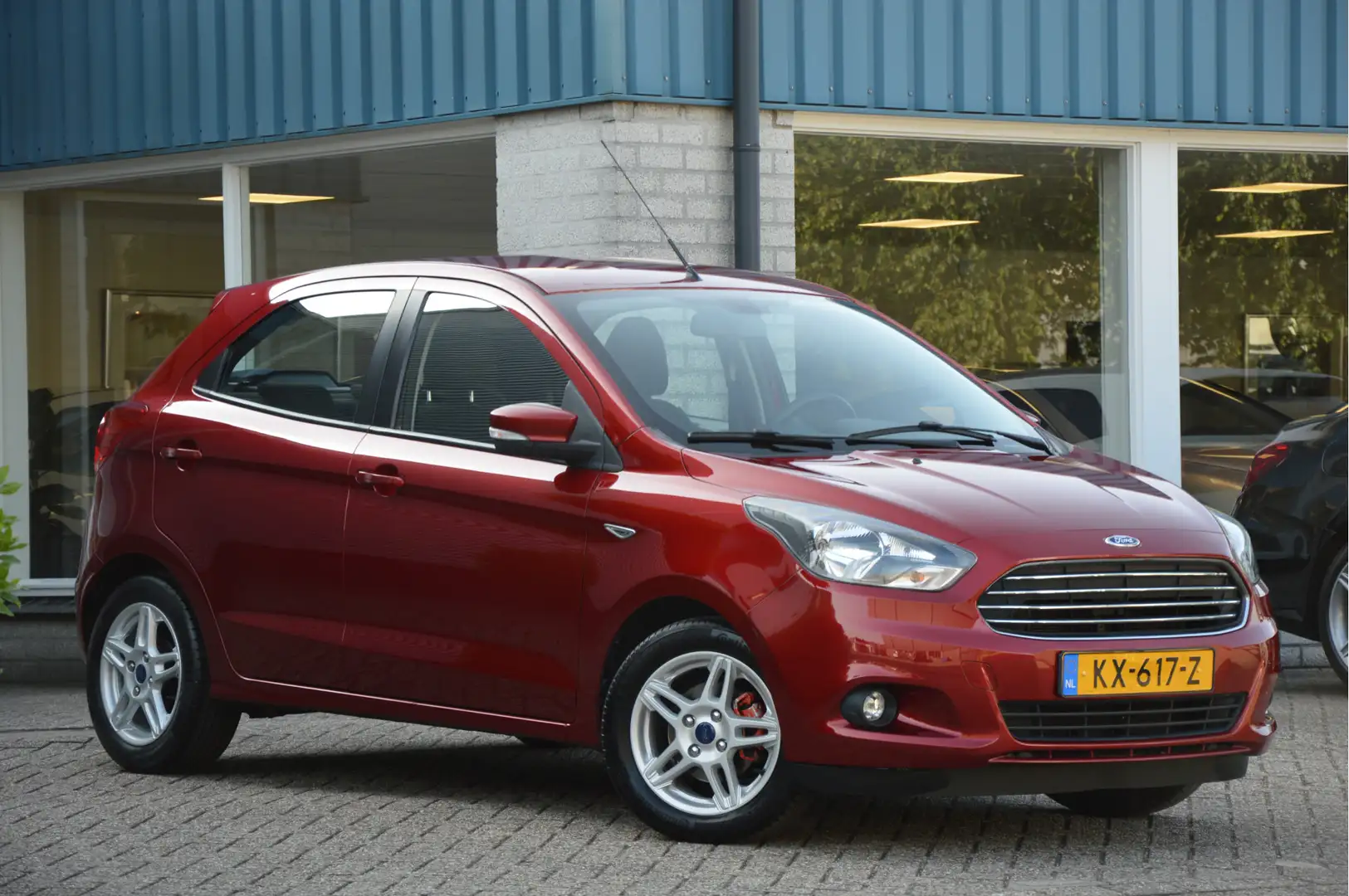Ford Ka/Ka+ 1.2 Trend Ultimate 1 eigenaar | Airco | Pdc | Bleu Rouge - 2
