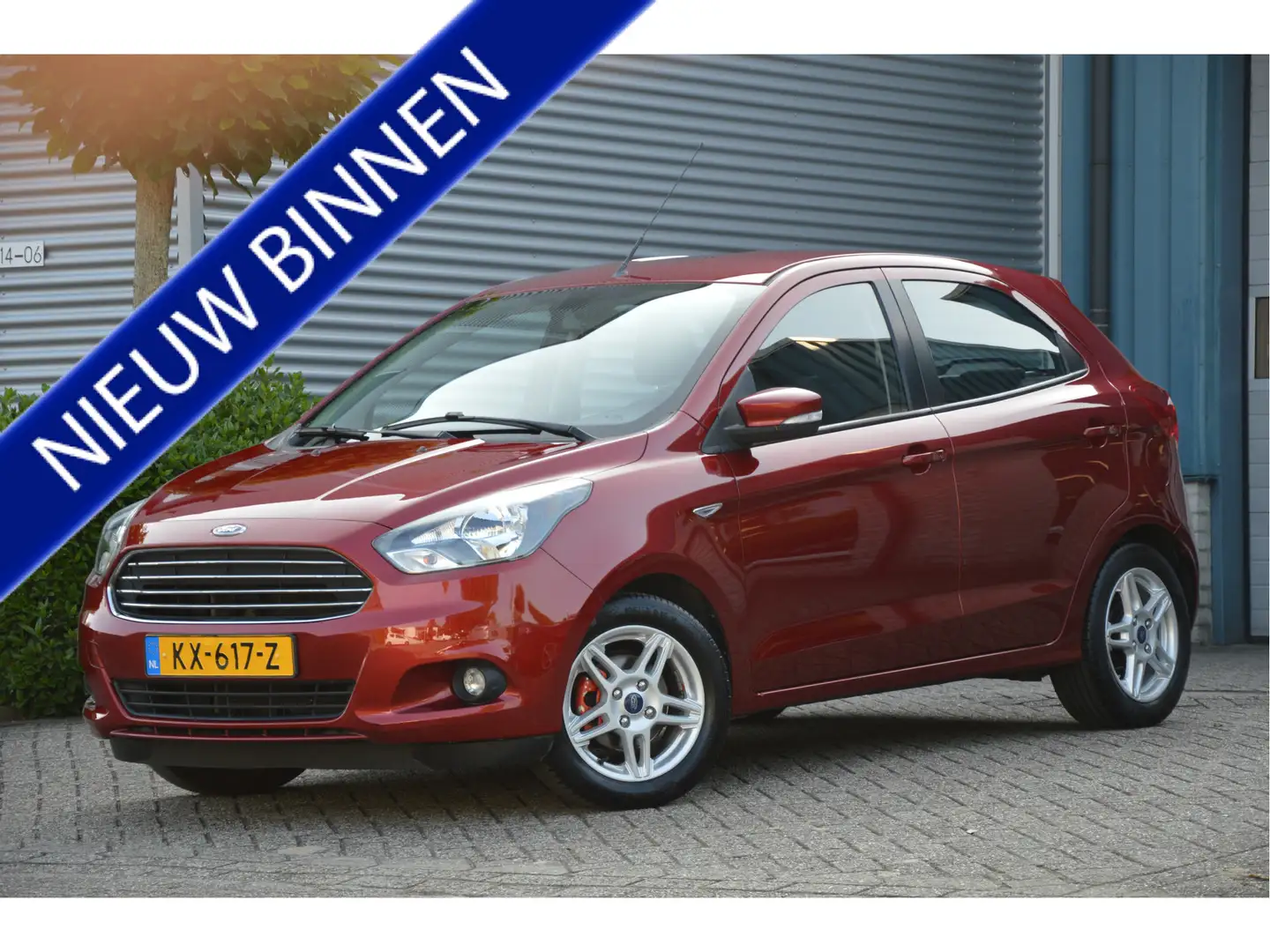 Ford Ka/Ka+ 1.2 Trend Ultimate 1 eigenaar | Airco | Pdc | Bleu Rouge - 1