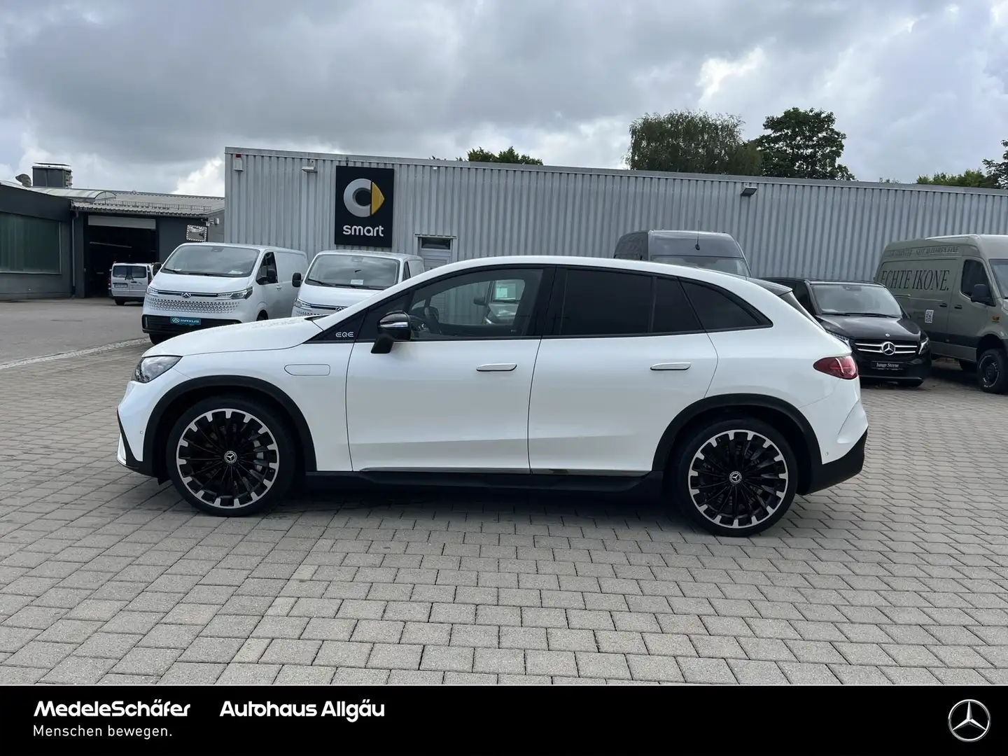 Mercedes-Benz EQE SUV EQE SUV 500 4M AMG 22" AHK Hyper 3D 360° HA-Lenk Alb - 2