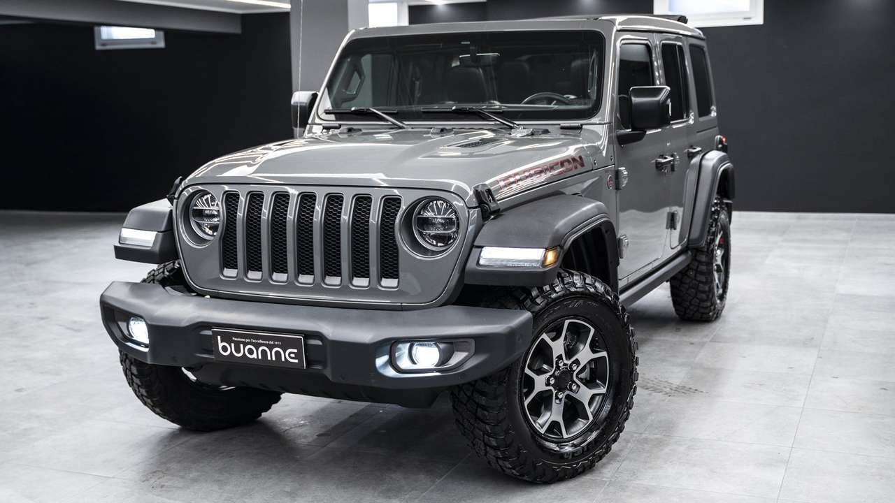 Jeep Wrangler UNLIMITED 2.2 MJT II RUBICON CABRIO PELLE ALPINE
