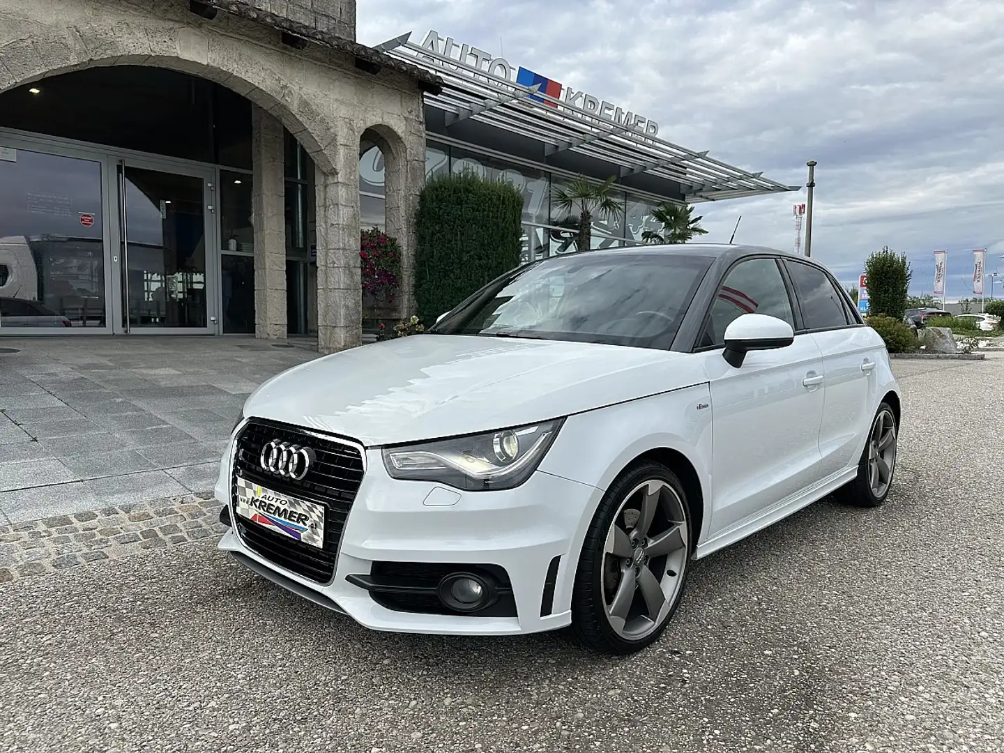 Audi A1 SB 1,4 TFSI Sport S-tronic S-LINE/2.BESITZ/TEMP... Weiß - 2